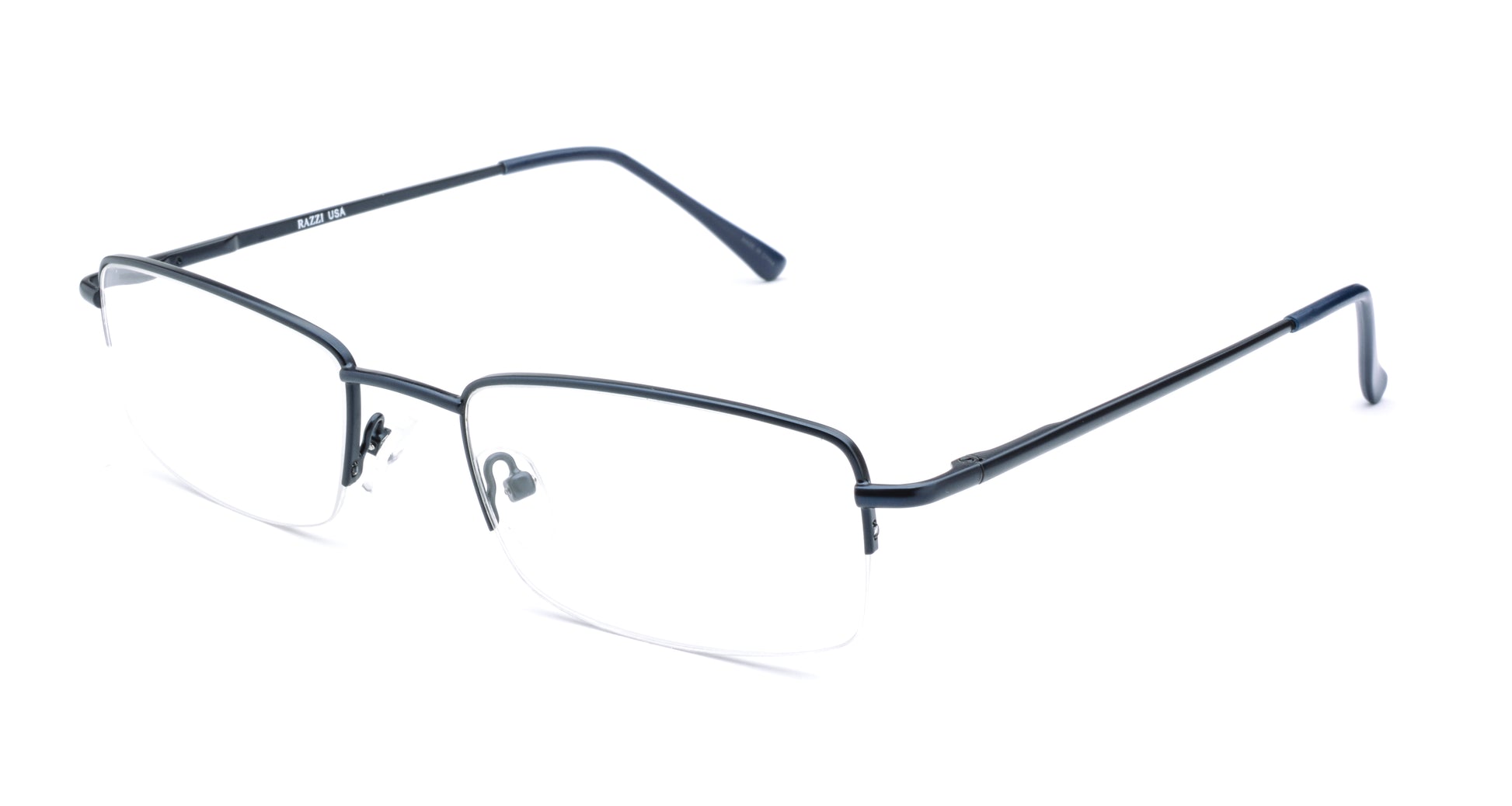 RA300-3 | Men | Matte Blue | Metal Glasses