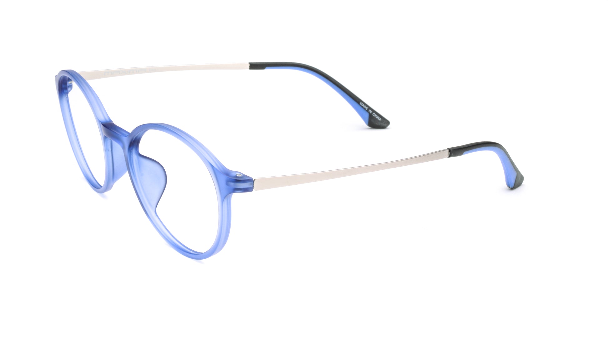 MX4029-1640-1 | Unisex | Matte Blue | Beta Titanium Glasses