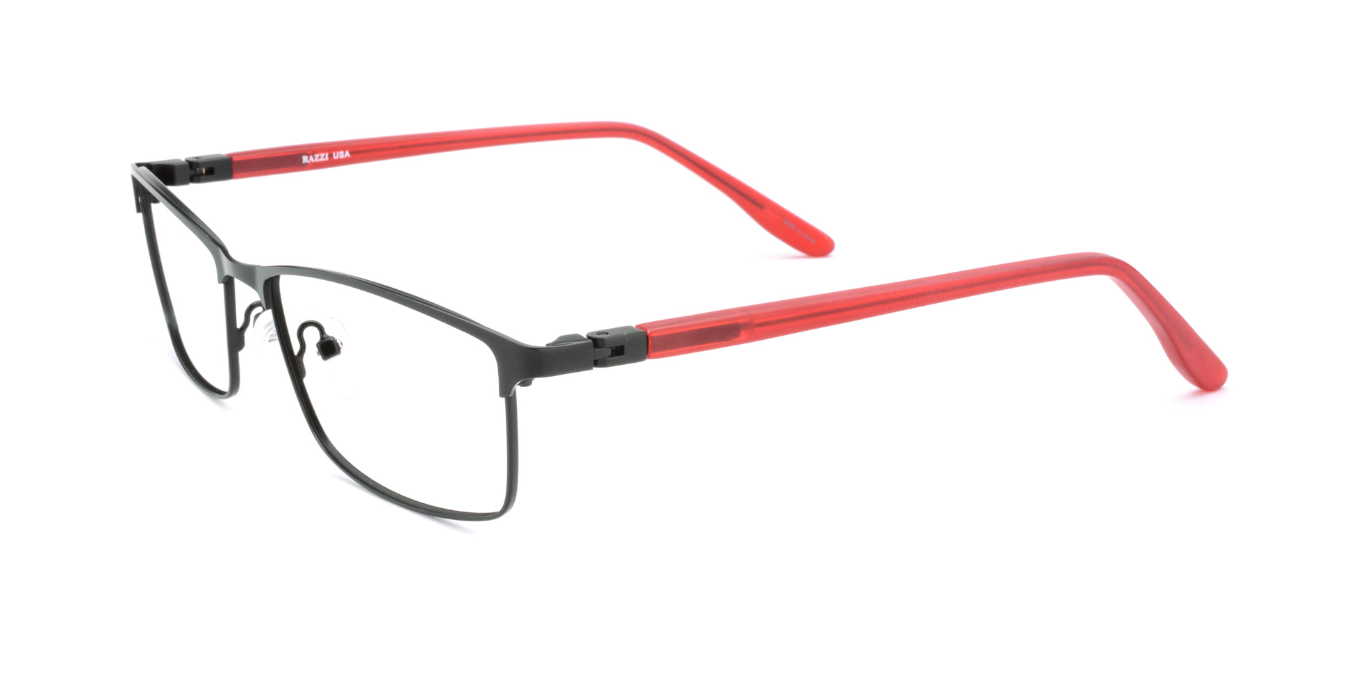 RA426-3 | Unisex | Matte Gun | Metal Glasses