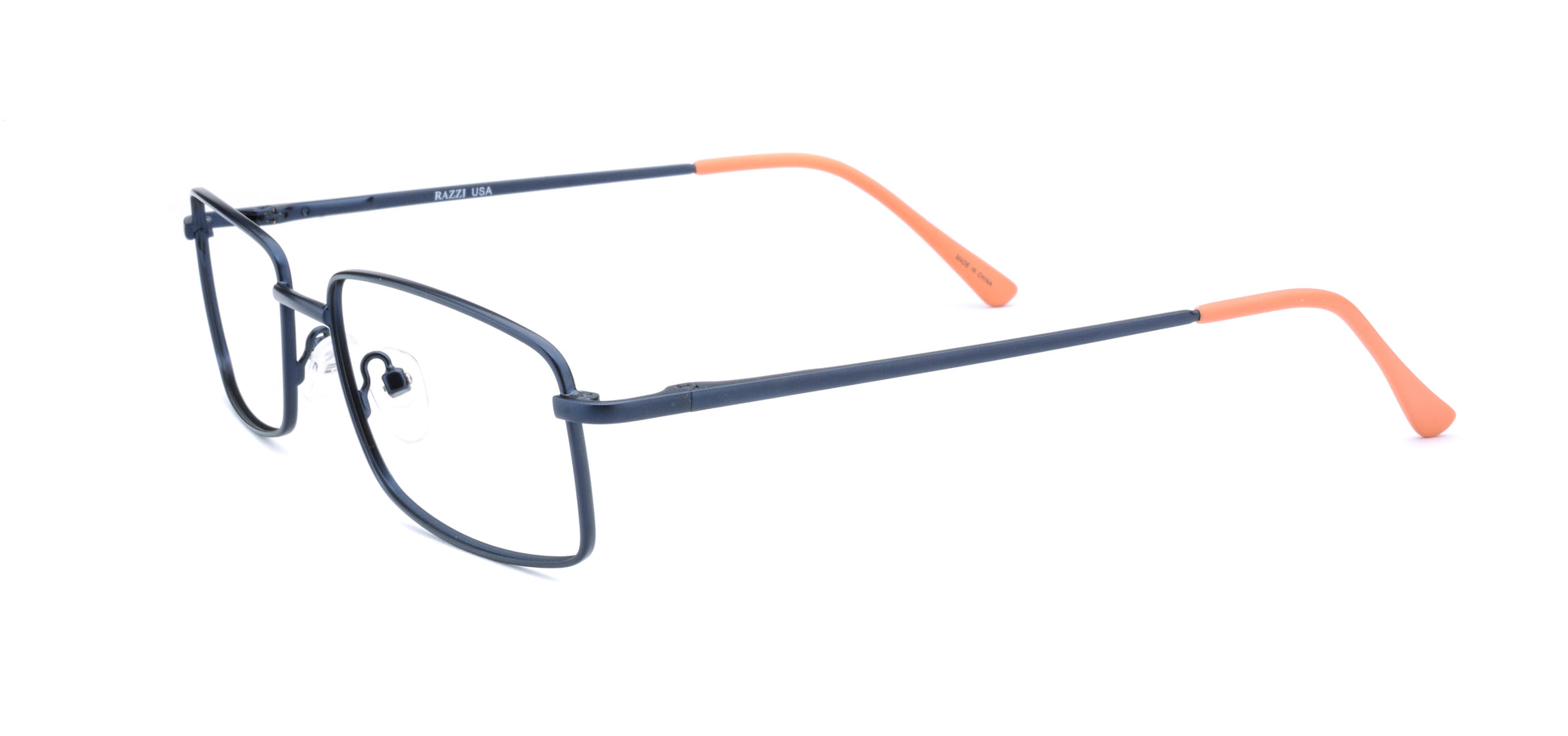 RA315-2 | Men | Matte Blue | Metal Glasses