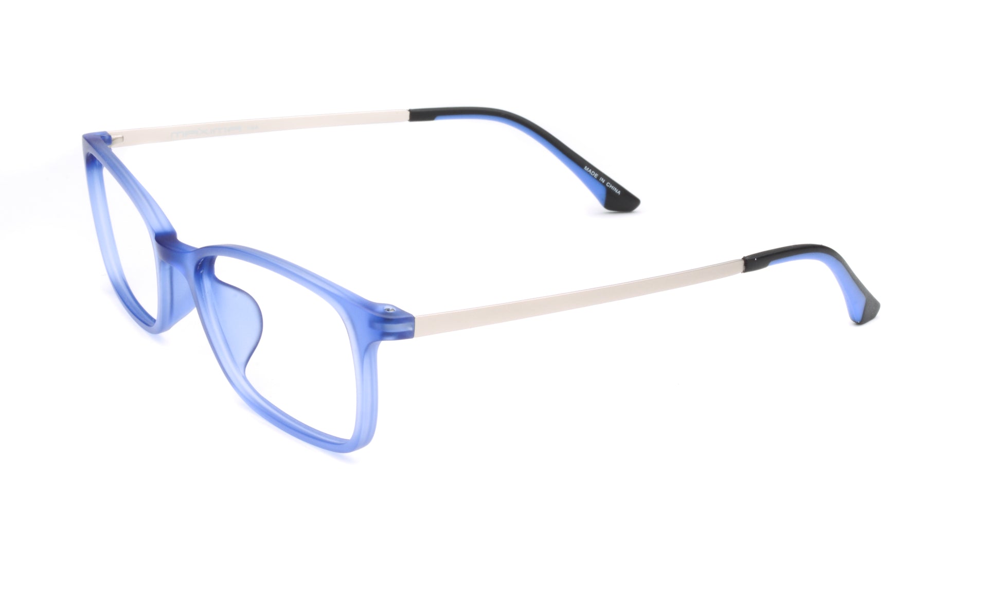 MX4027-1638-1 | Unisex | Matte Blue | Beta Titanium Glasses