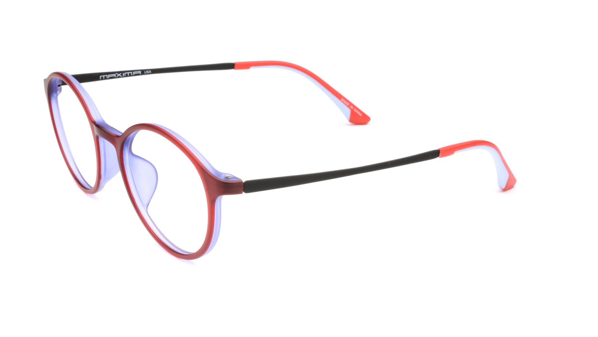 MX4029-1640-3 | Unisex | Matte Red | Beta Titanium Glasses