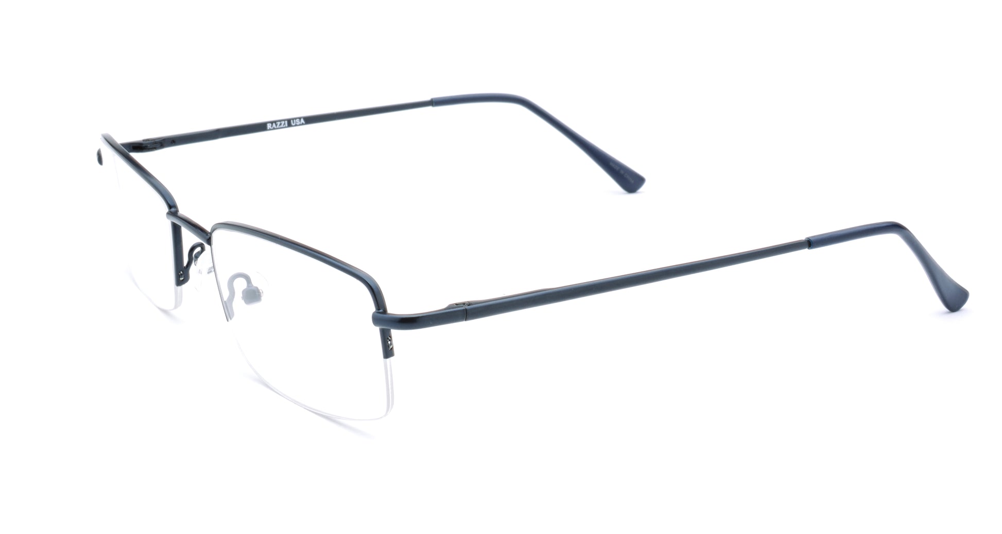 RA300-3 | Men | Matte Blue | Metal Glasses