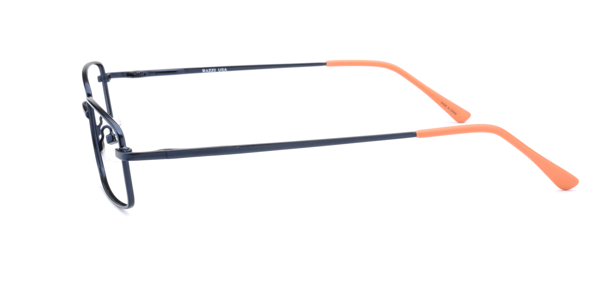 RA317-1 | Unisex | Matte Blue | Metal Glasses