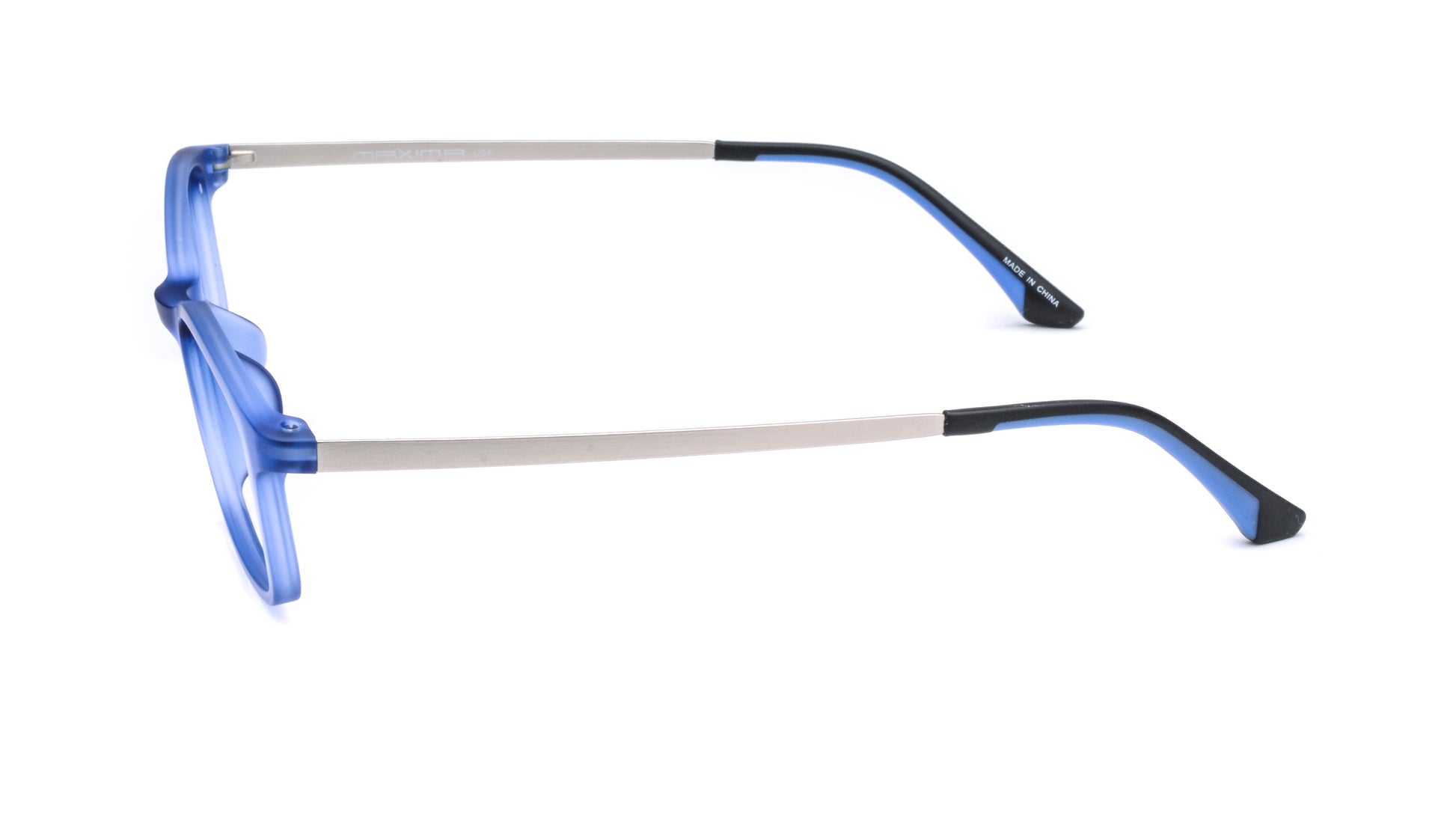 MX4028-1639-2 | Unisex | Matte Blue | Beta Titanium Glasses