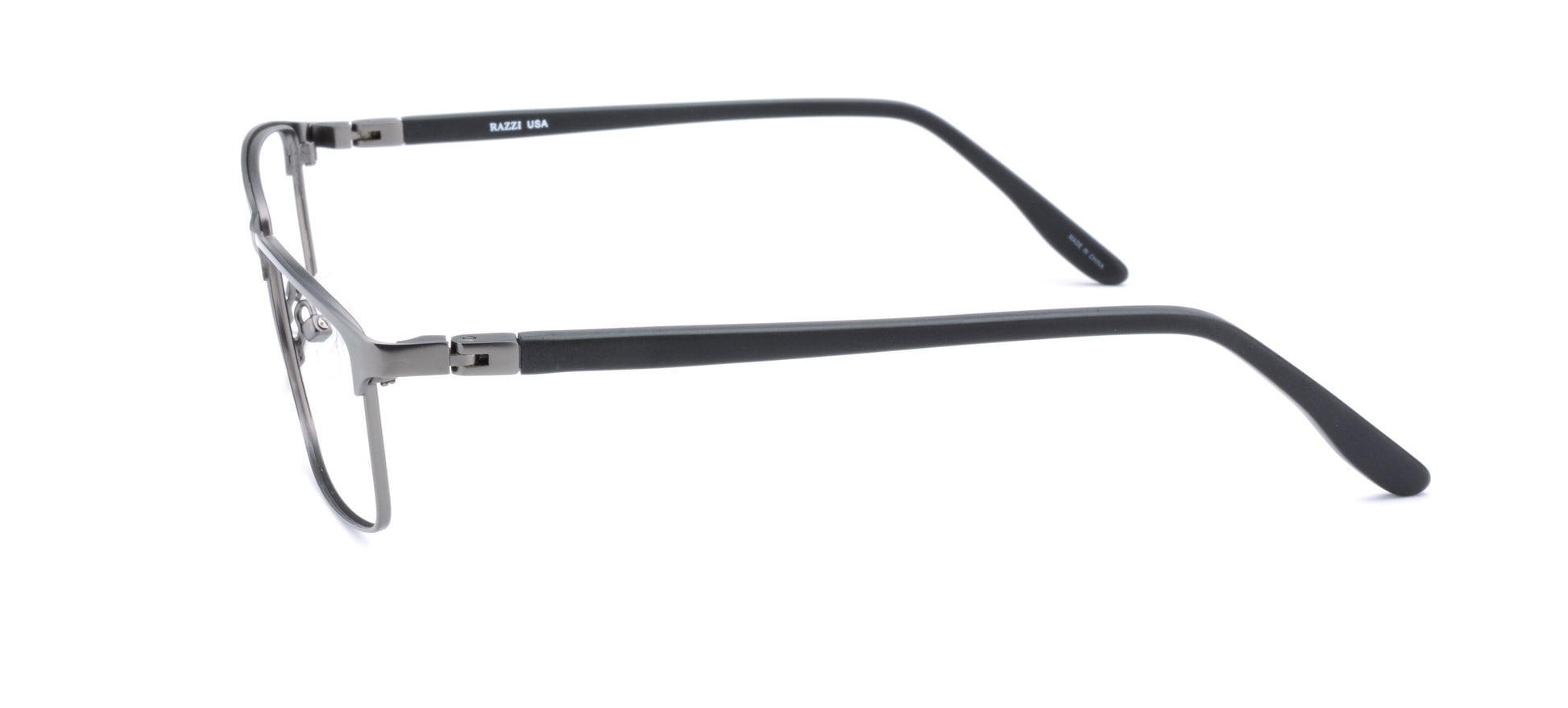 RA426-1 | Unisex | Matte Gun | Metal Glasses