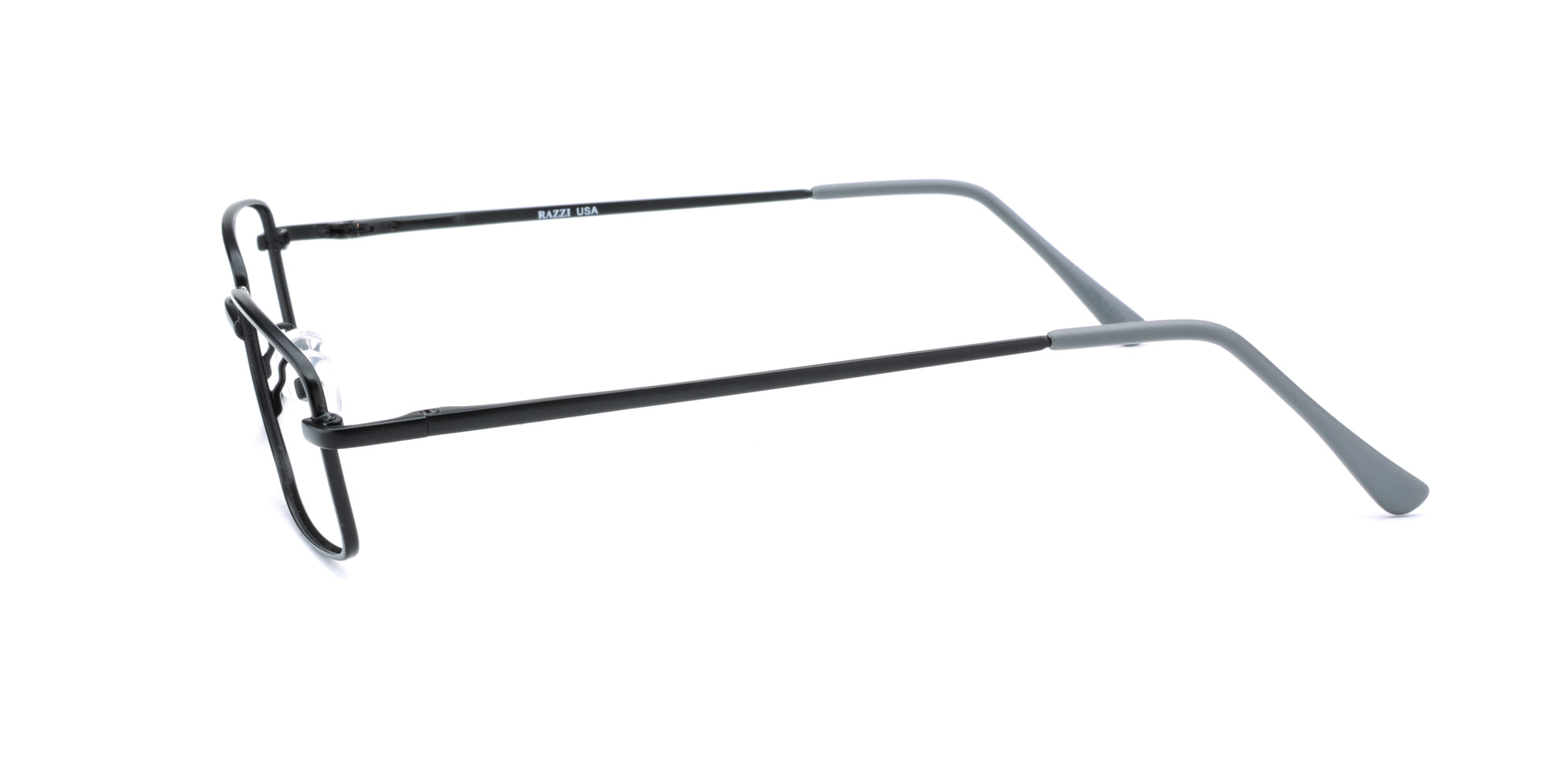 RA317-3 | Unisex | Matte Black | Metal Glasses