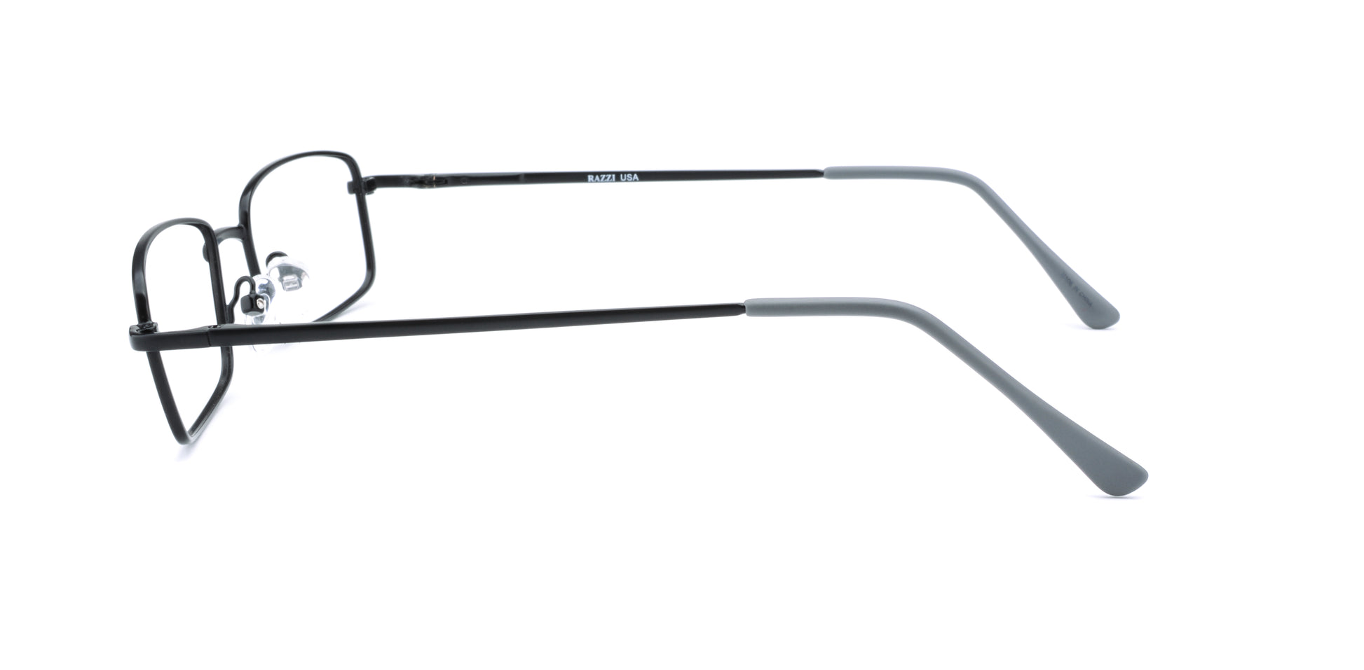 RA317-3 | Unisex | Matte Black | Metal Glasses