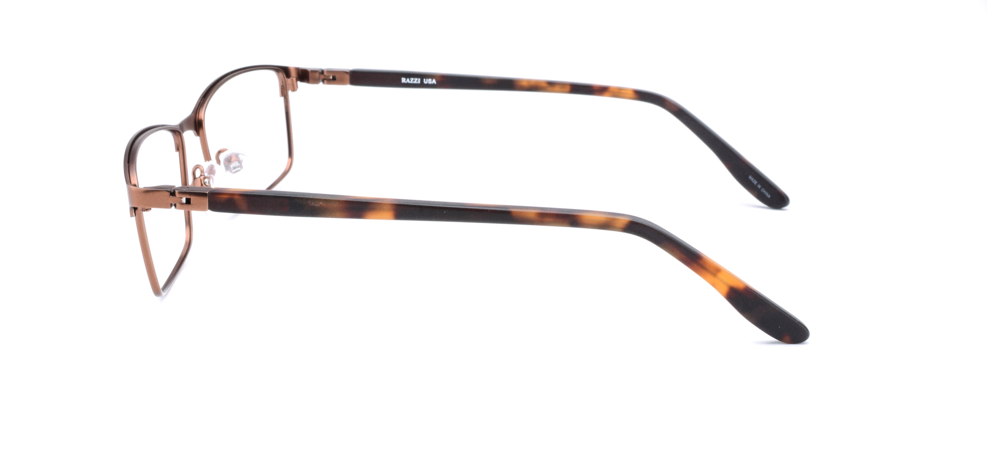 RA426-2 | Unisex | Matte Gun | Metal Glasses