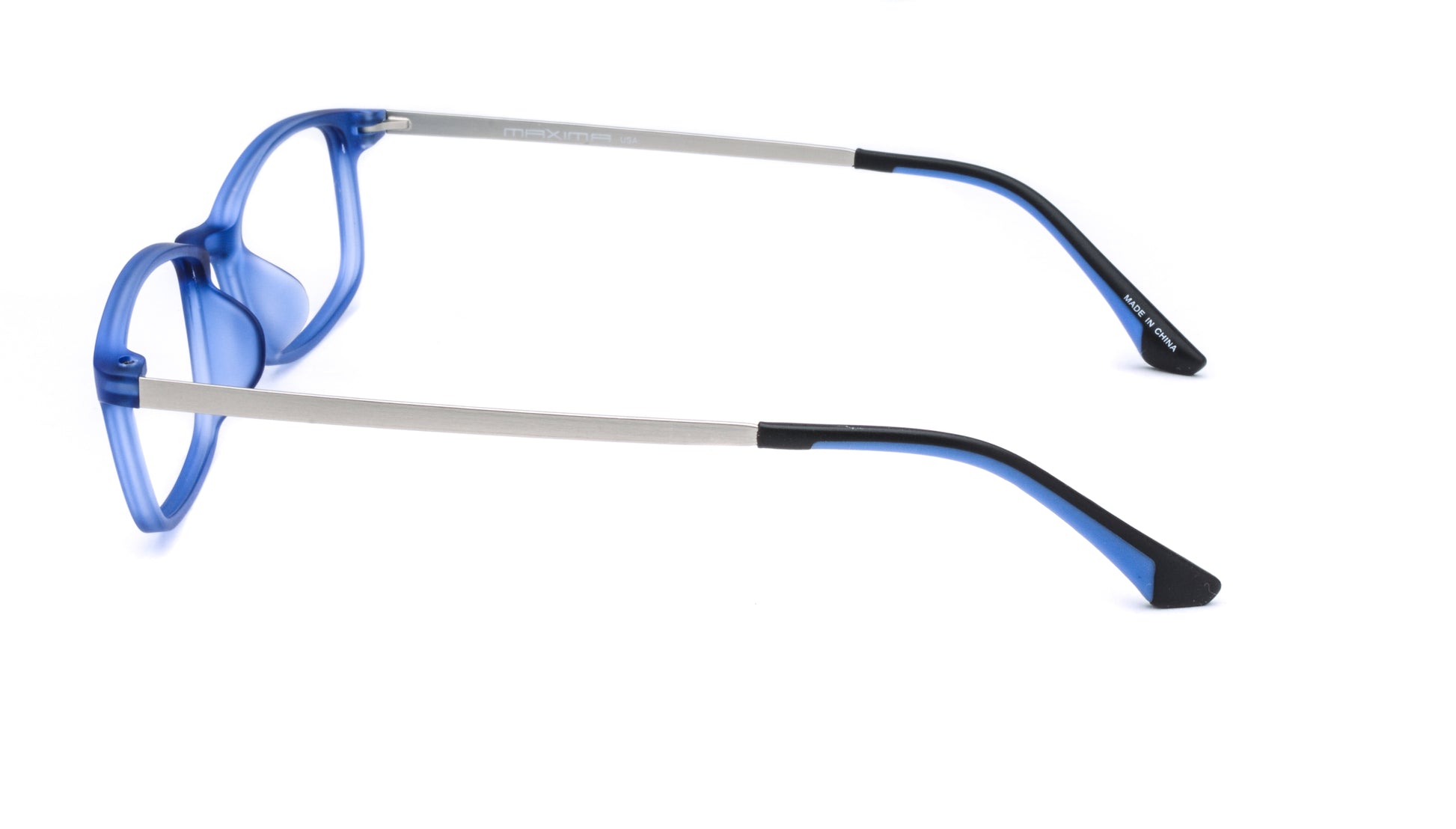 MX4028-1639-2 | Unisex | Matte Blue | Beta Titanium Glasses