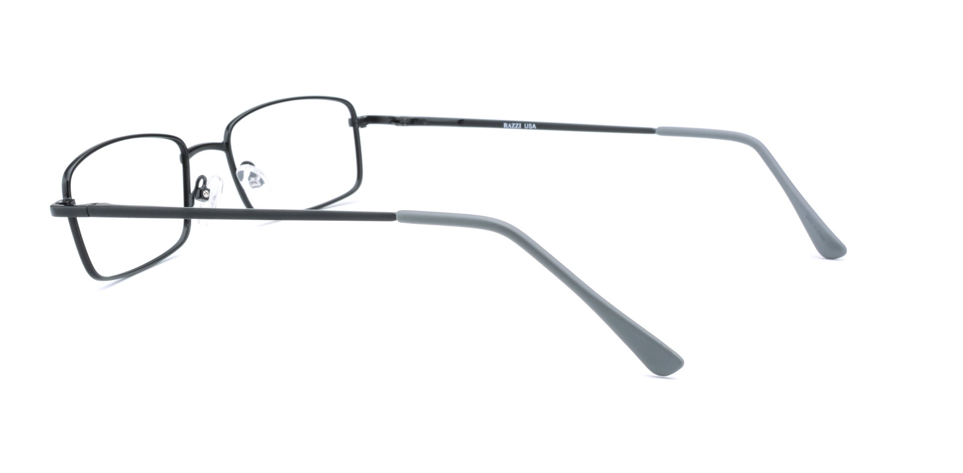 RA317-3 | Unisex | Matte Black | Metal Glasses