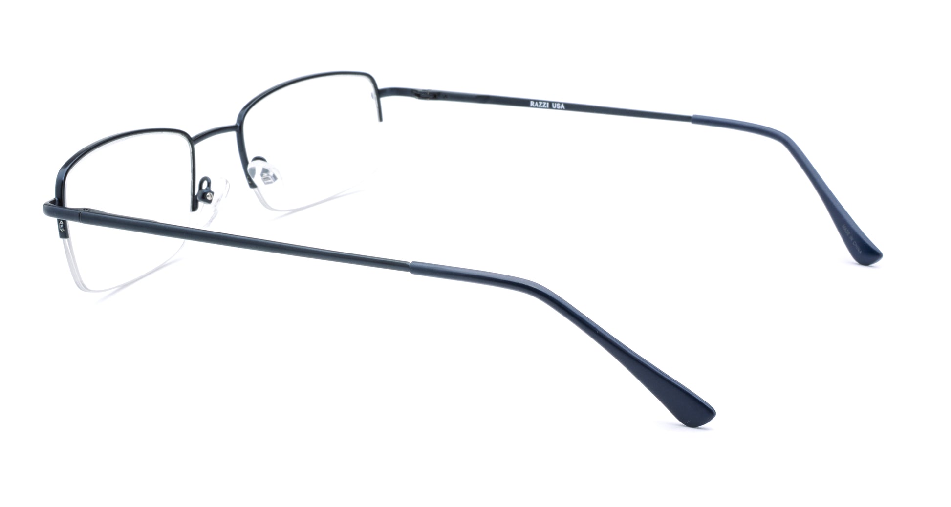 RA300-3 | Men | Matte Blue | Metal Glasses