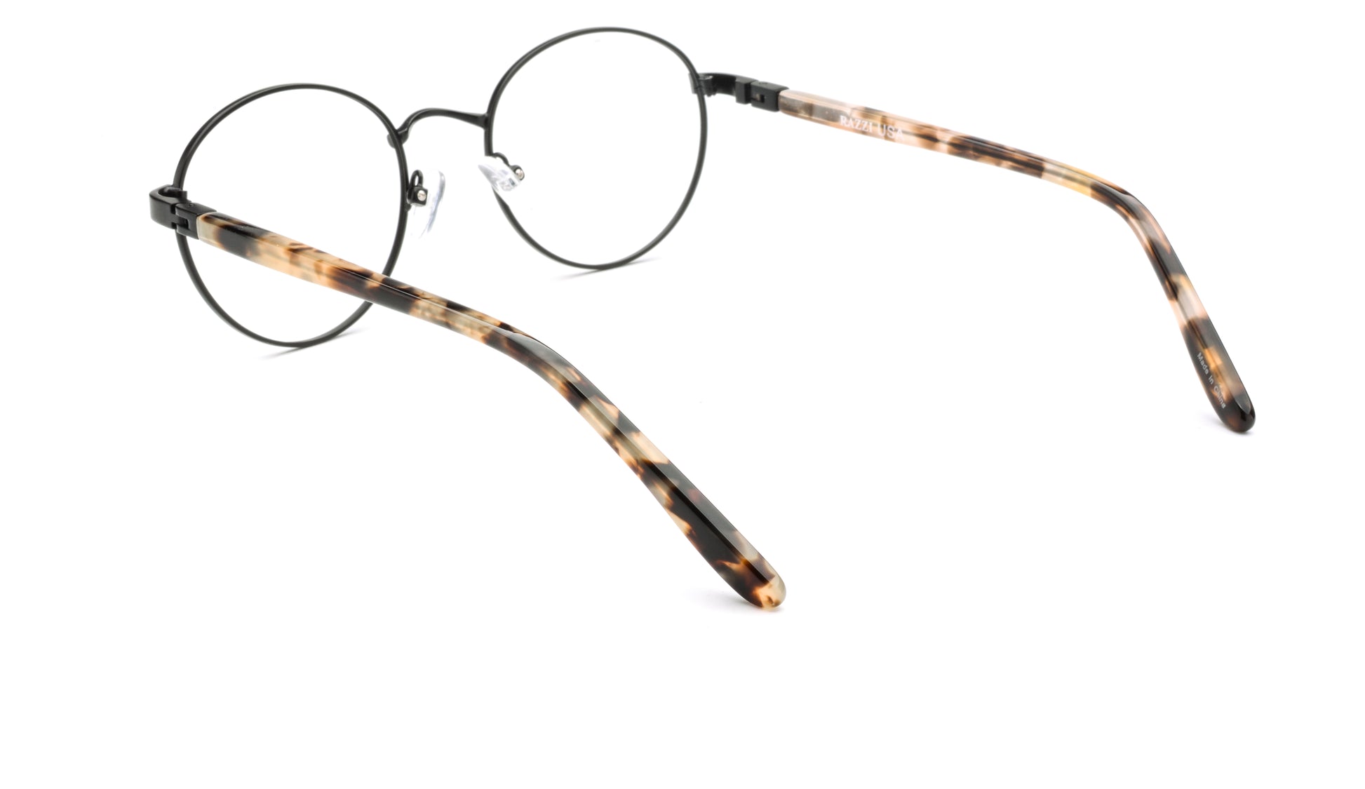 RA437-1 | Unisex | Matte Black | Metal Glasses