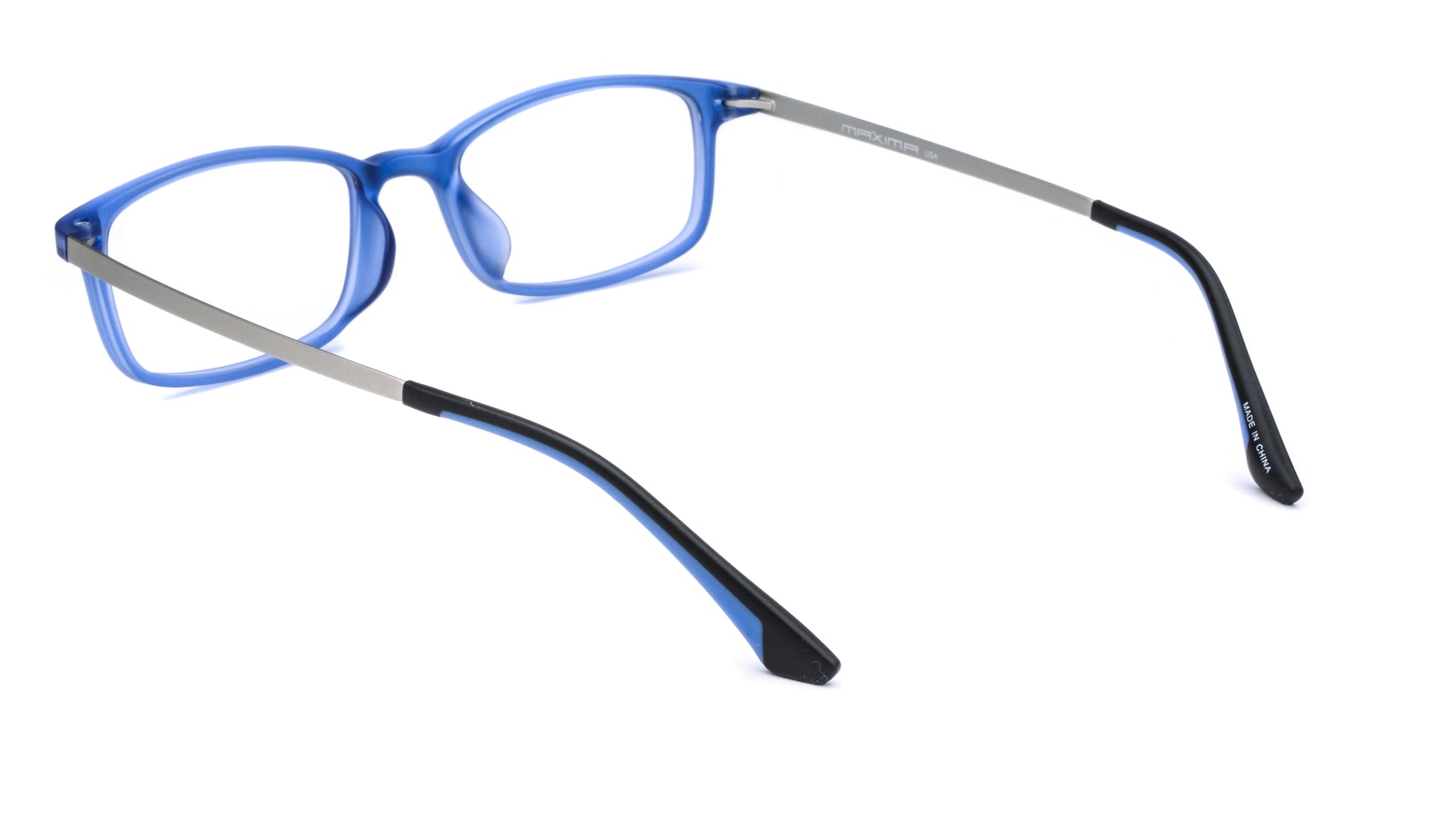 MX4028-1639-2 | Unisex | Matte Blue | Beta Titanium Glasses