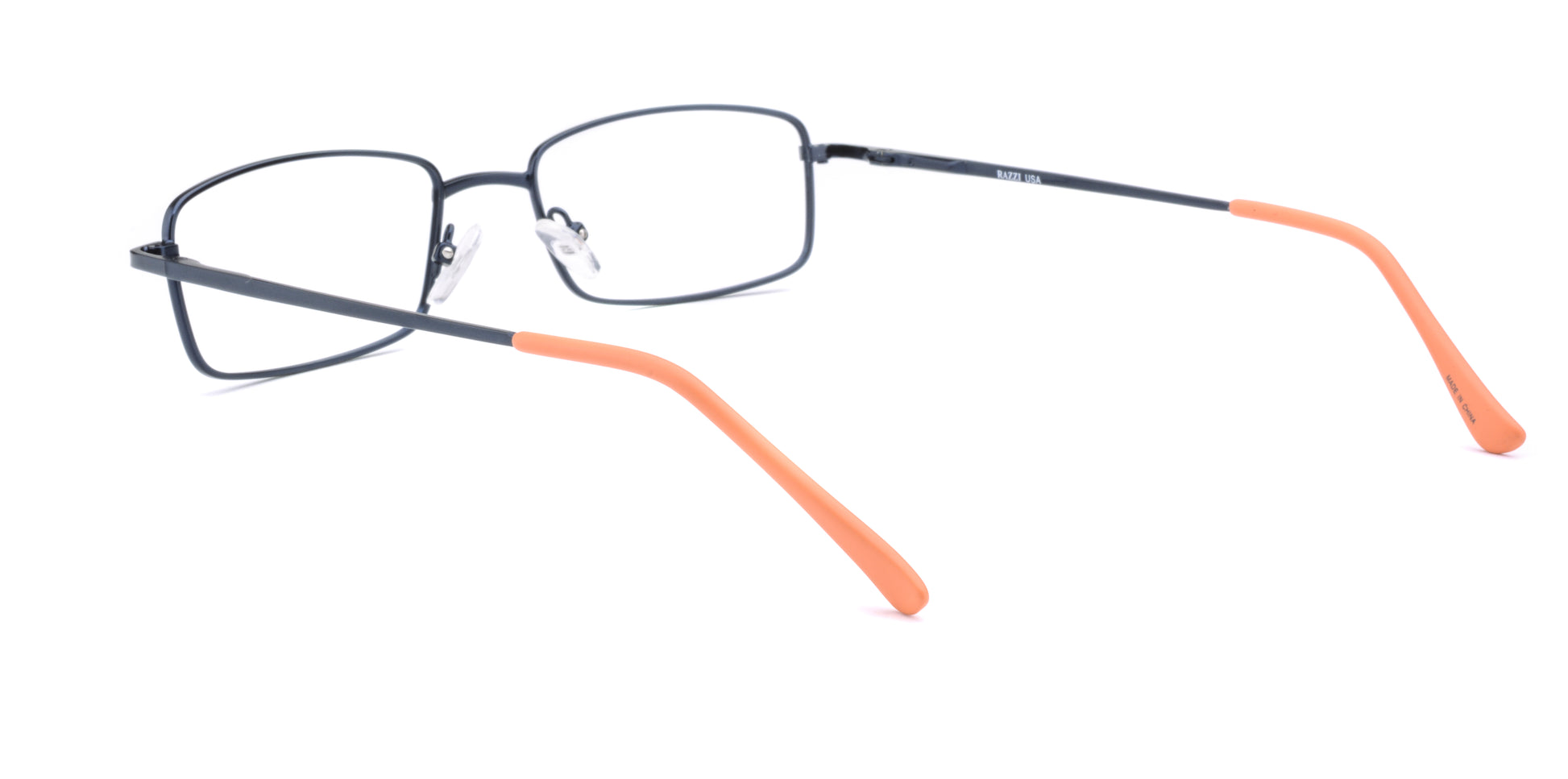 RA317-1 | Unisex | Matte Blue | Metal Glasses