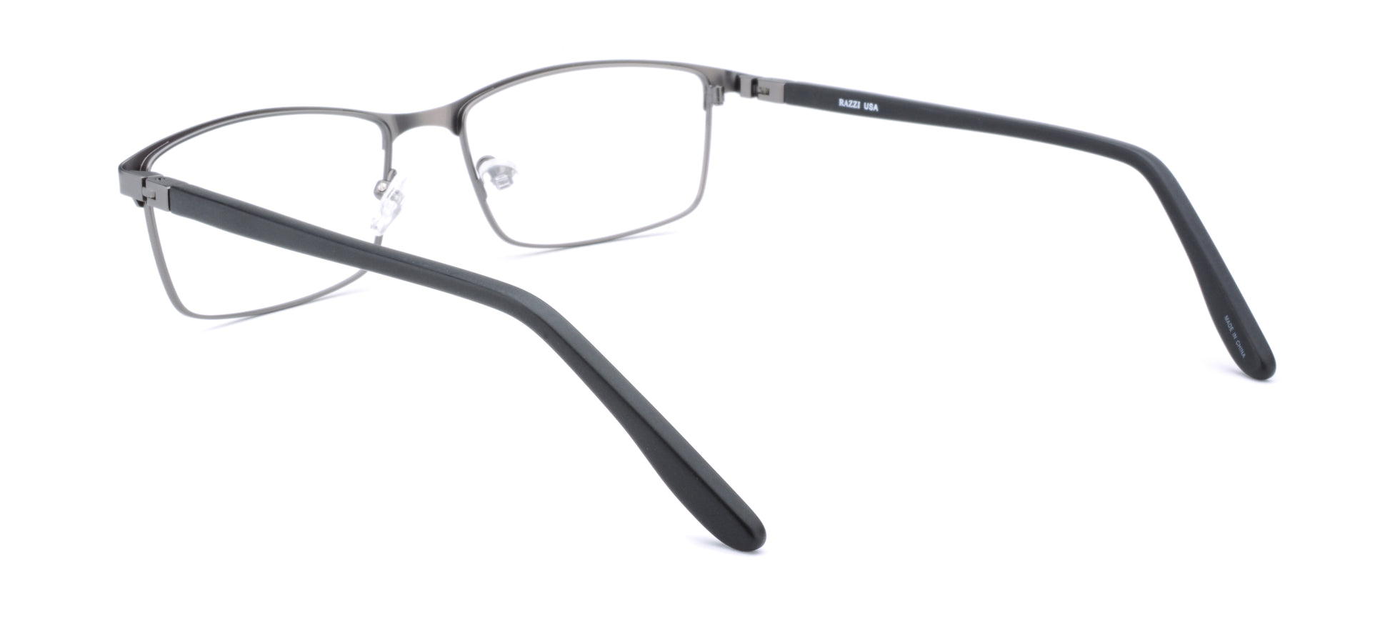 RA426-1 | Unisex | Matte Gun | Metal Glasses