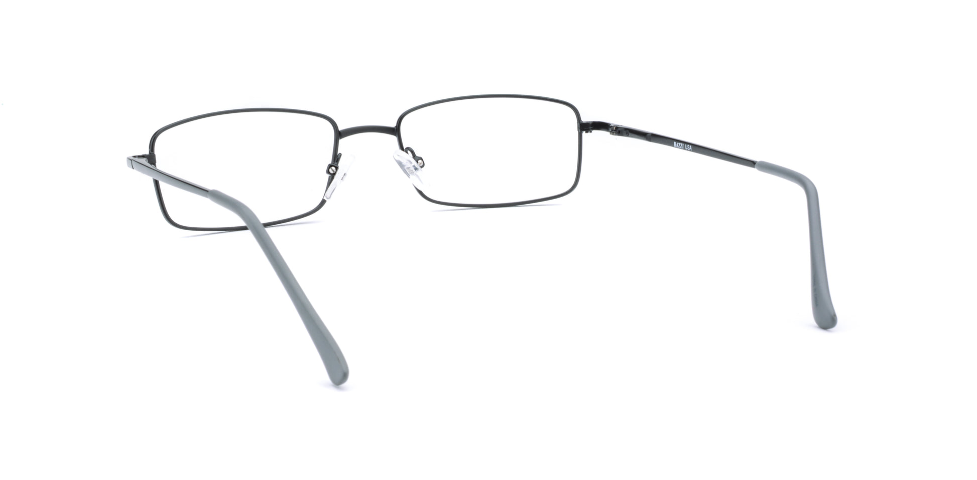 RA317-3 | Unisex | Matte Black | Metal Glasses