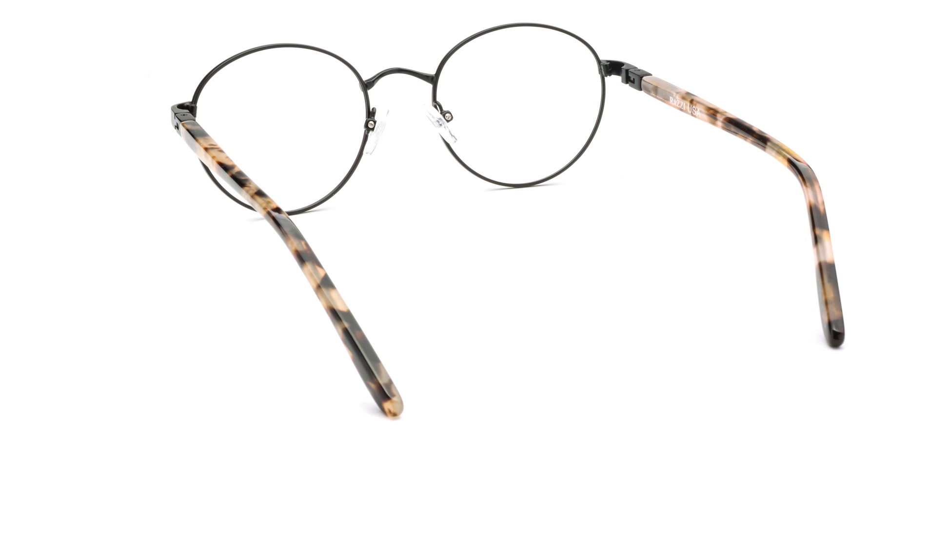 RA437-1 | Unisex | Matte Black | Metal Glasses