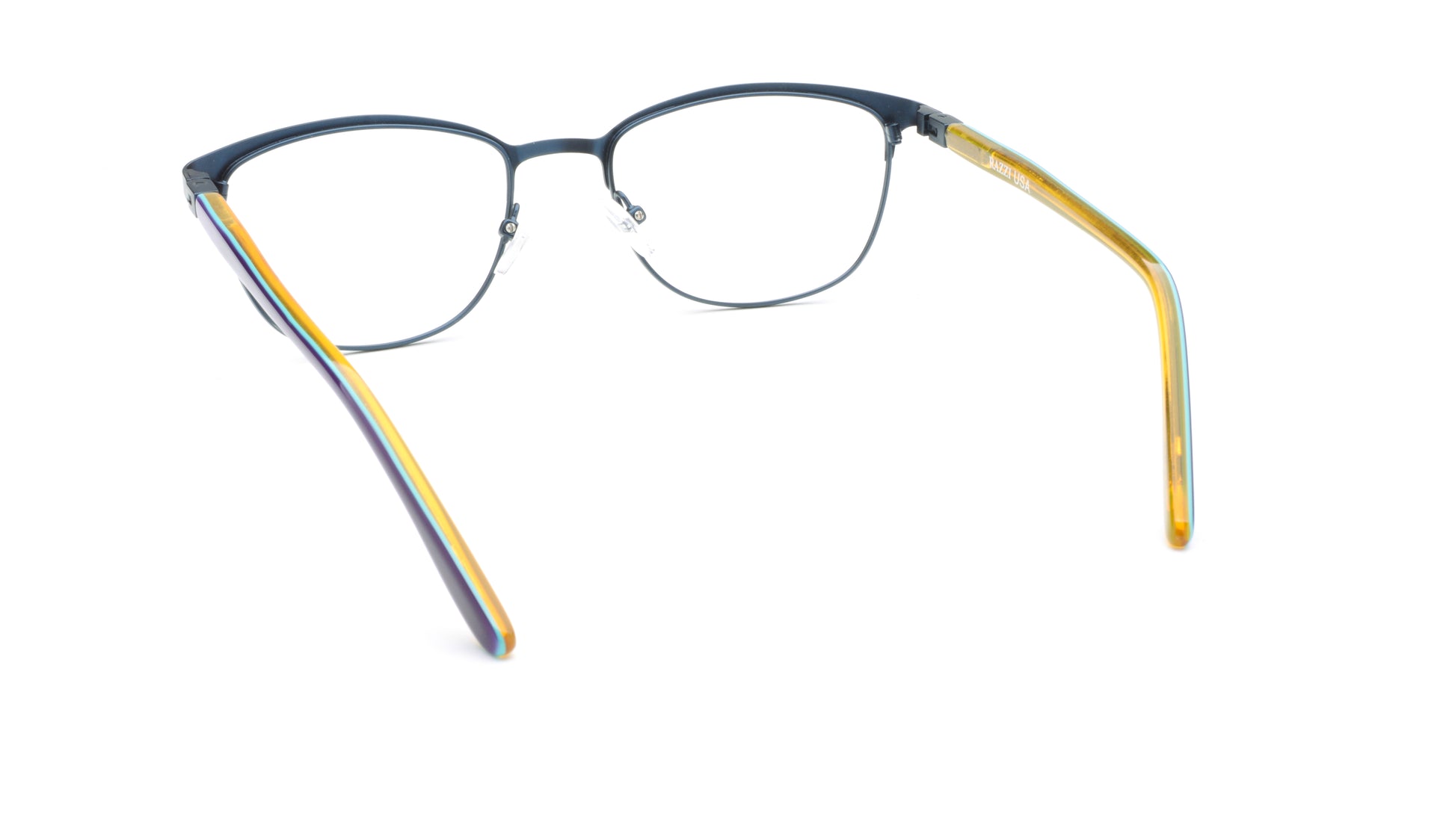RA436-1 | Women | Matte Blue | Metal Glasses
