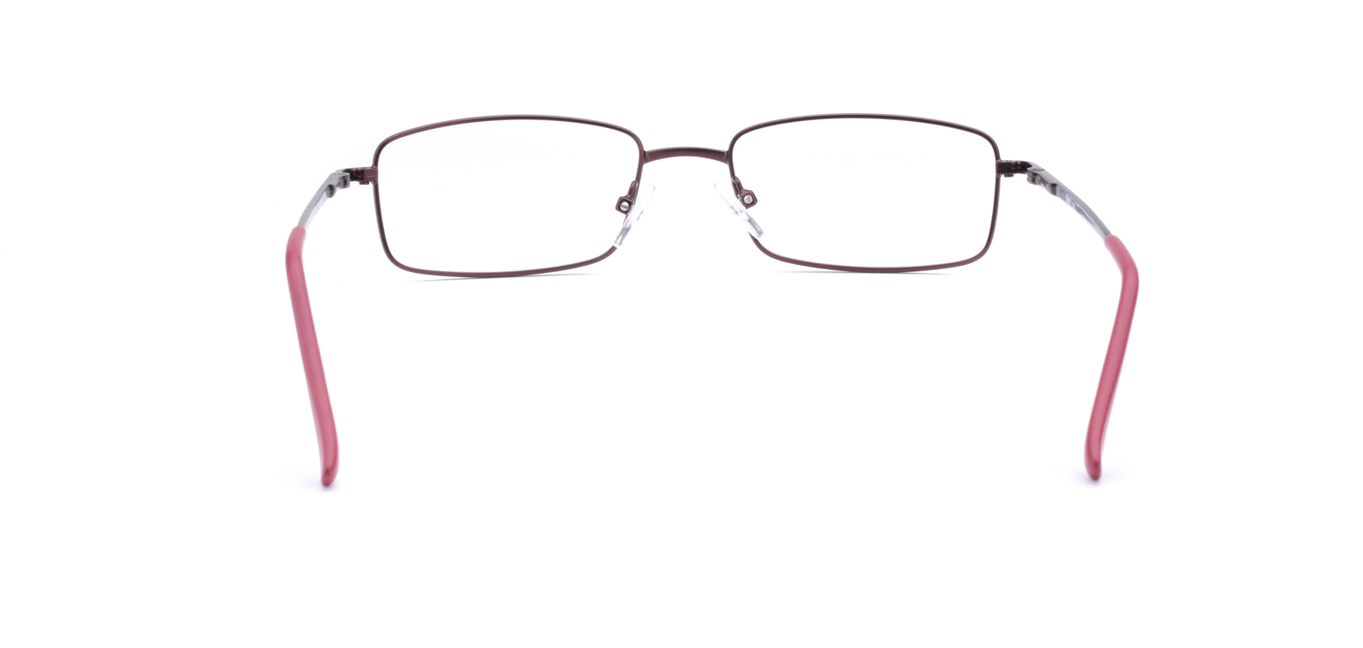 RA317-2 | Unisex | Matte Burgundy | Metal Glasses