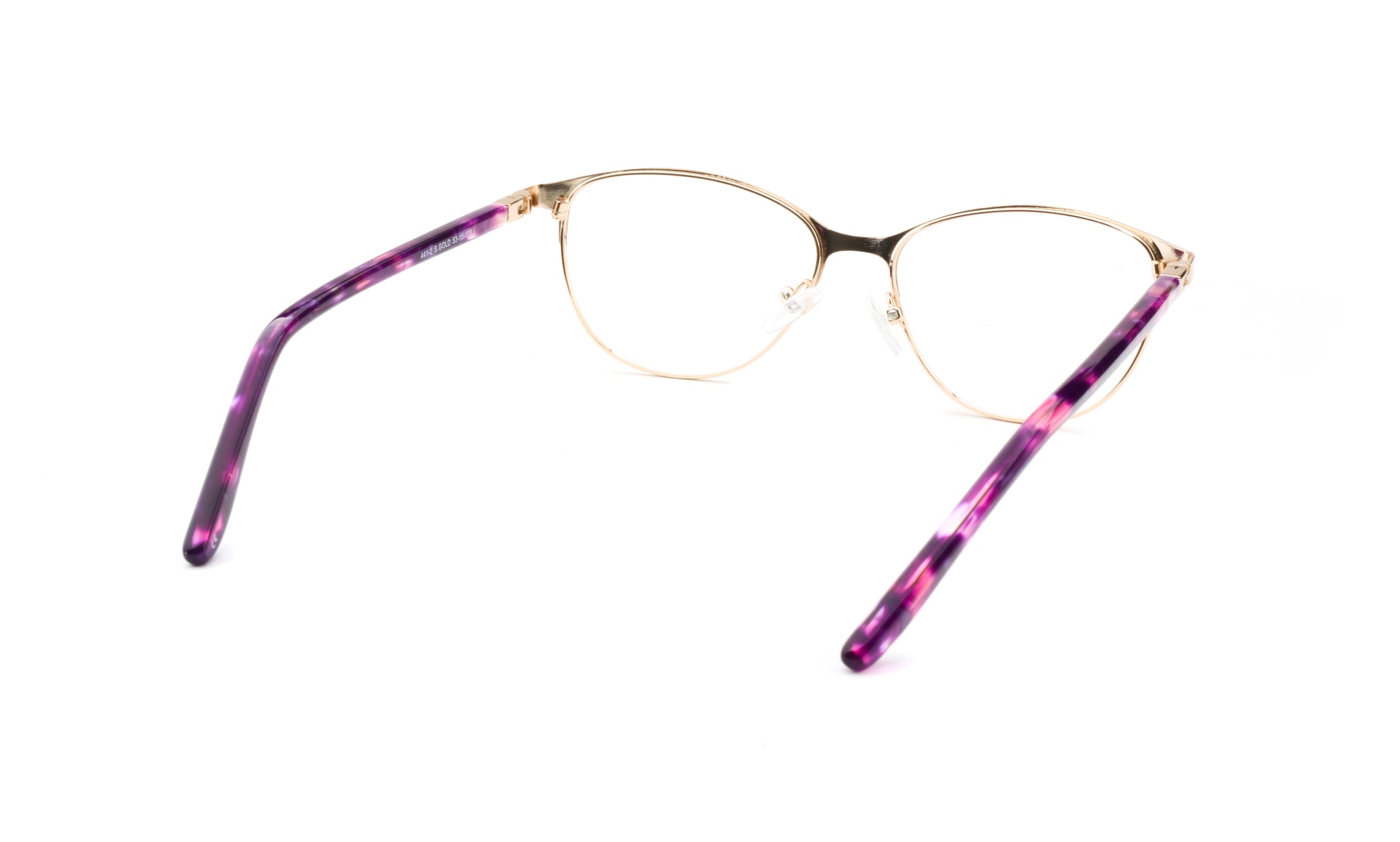 RA441-2 | Women | Shiny Gold | Metal Glasses