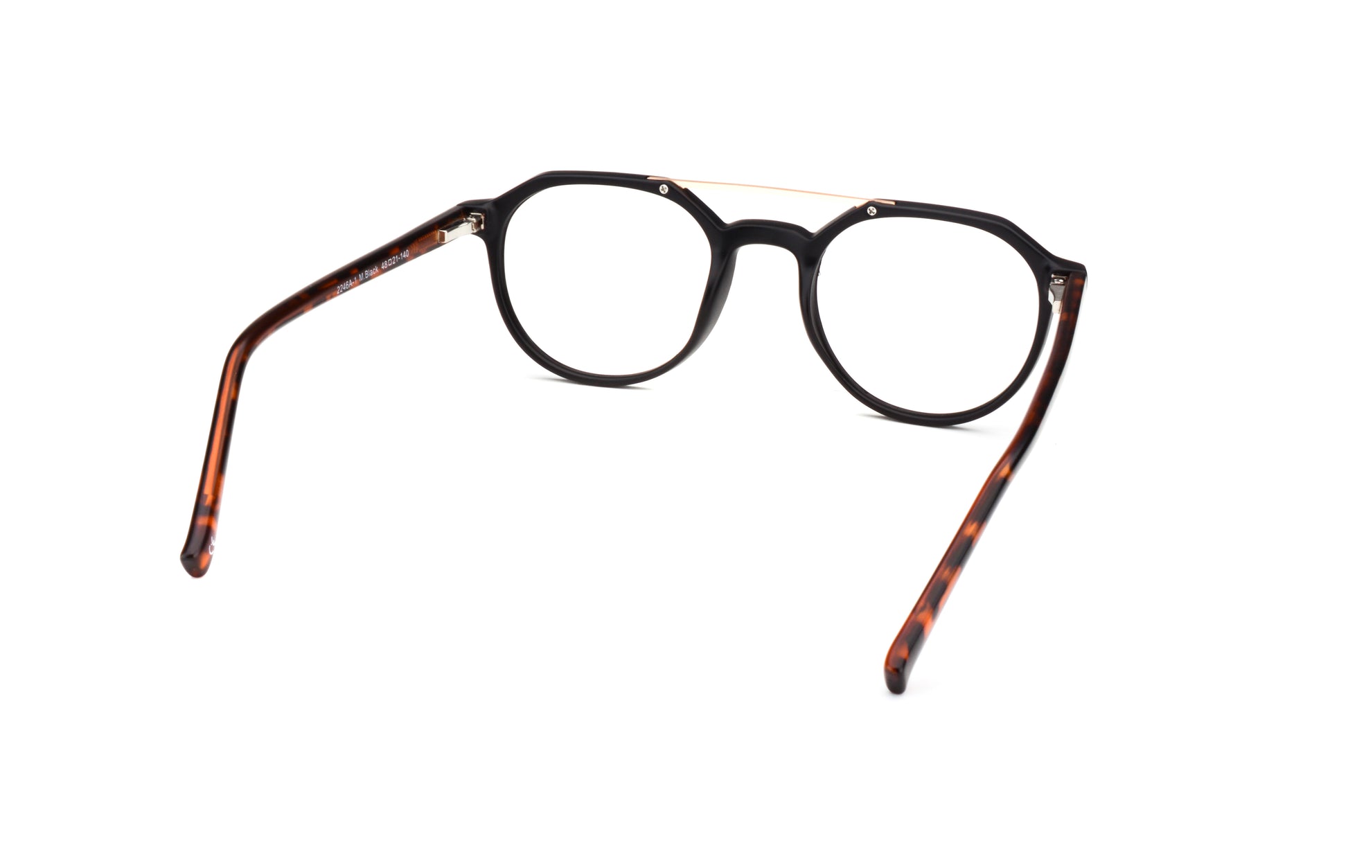 MX2246A-1 | Unisex | Matte Black | Acetate Glasses