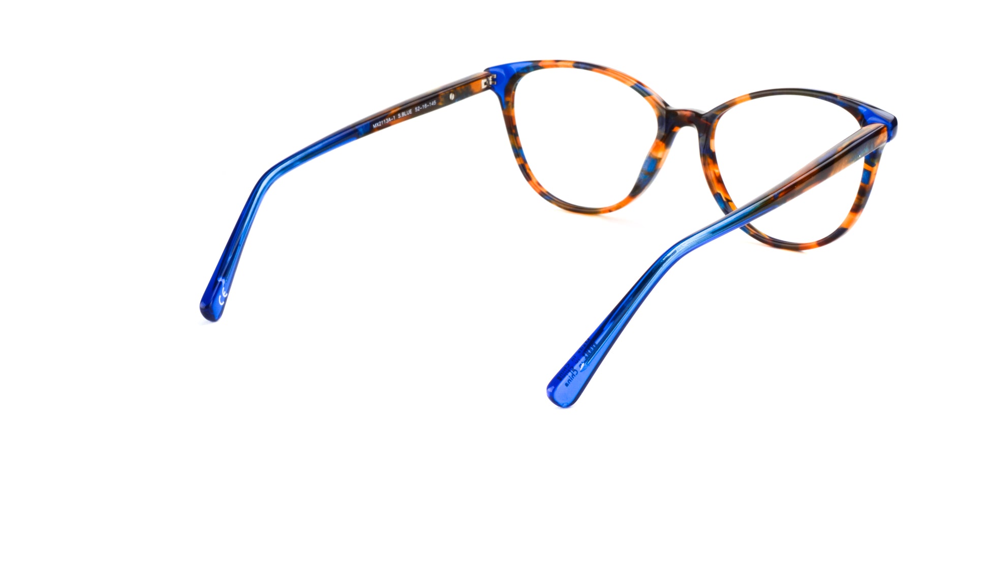 MX2113A-1 | Women | Shiny Blue | Acetate Glasses