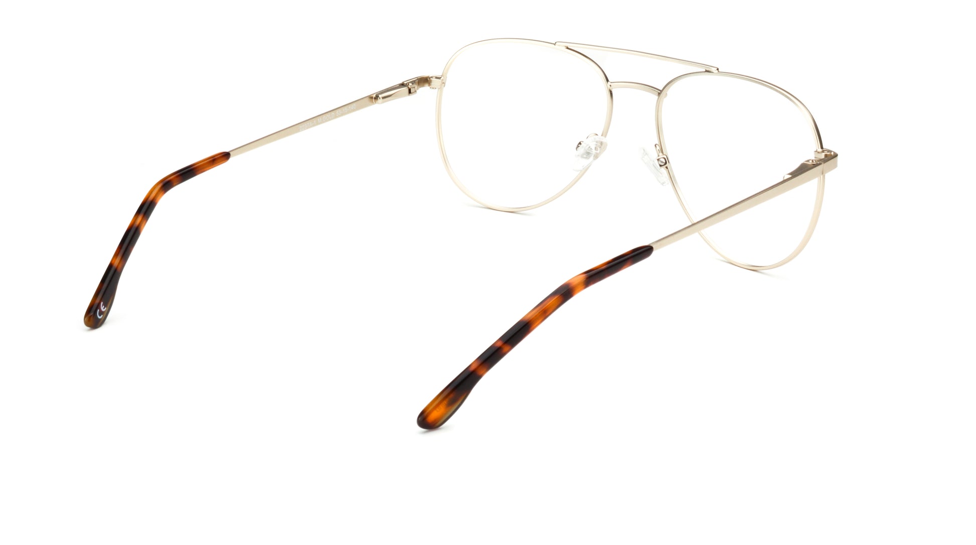 MX2237A-1 | Unisex | Matte Gold | Metal Glasses
