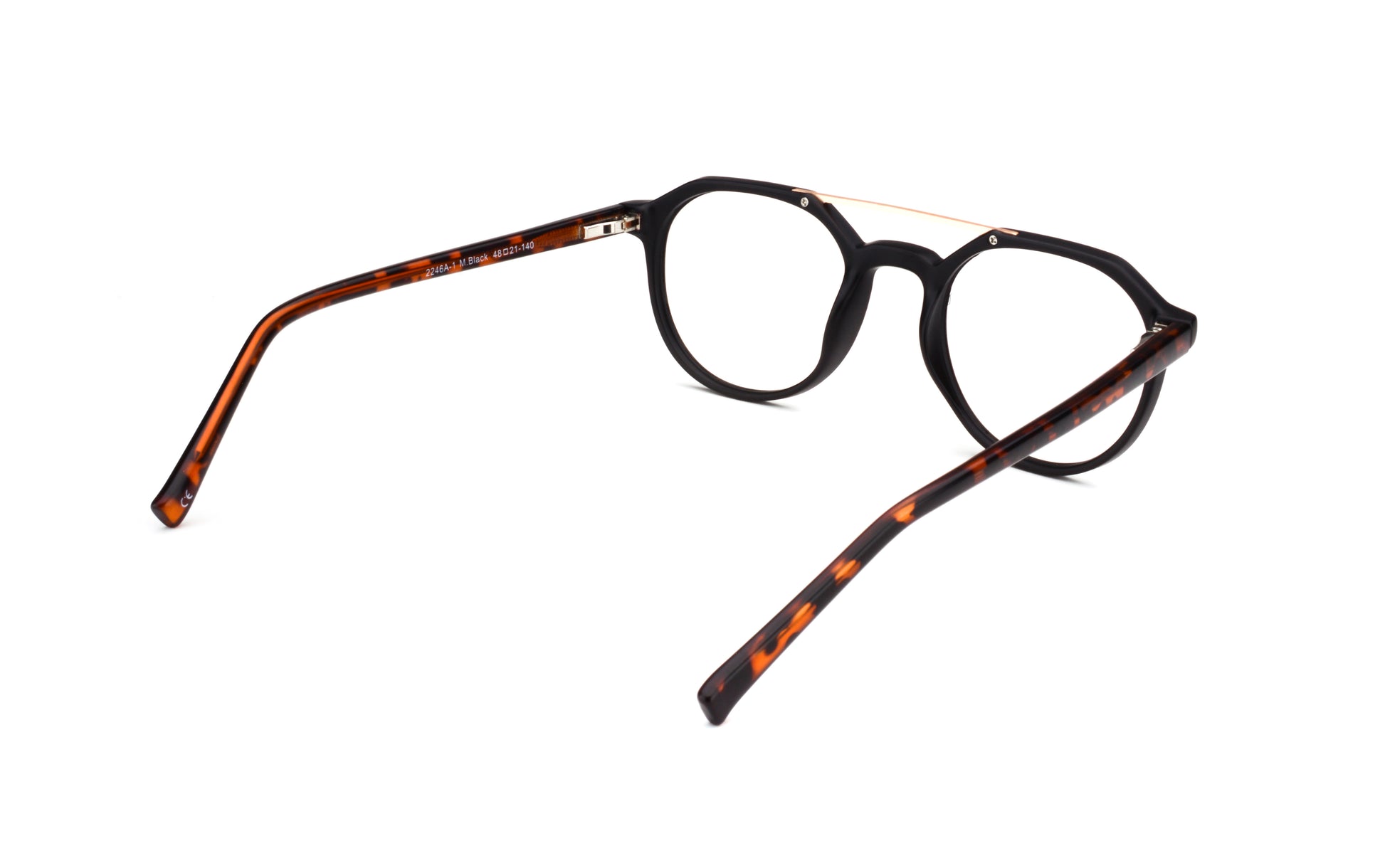 MX2246A-1 | Unisex | Matte Black | Acetate Glasses