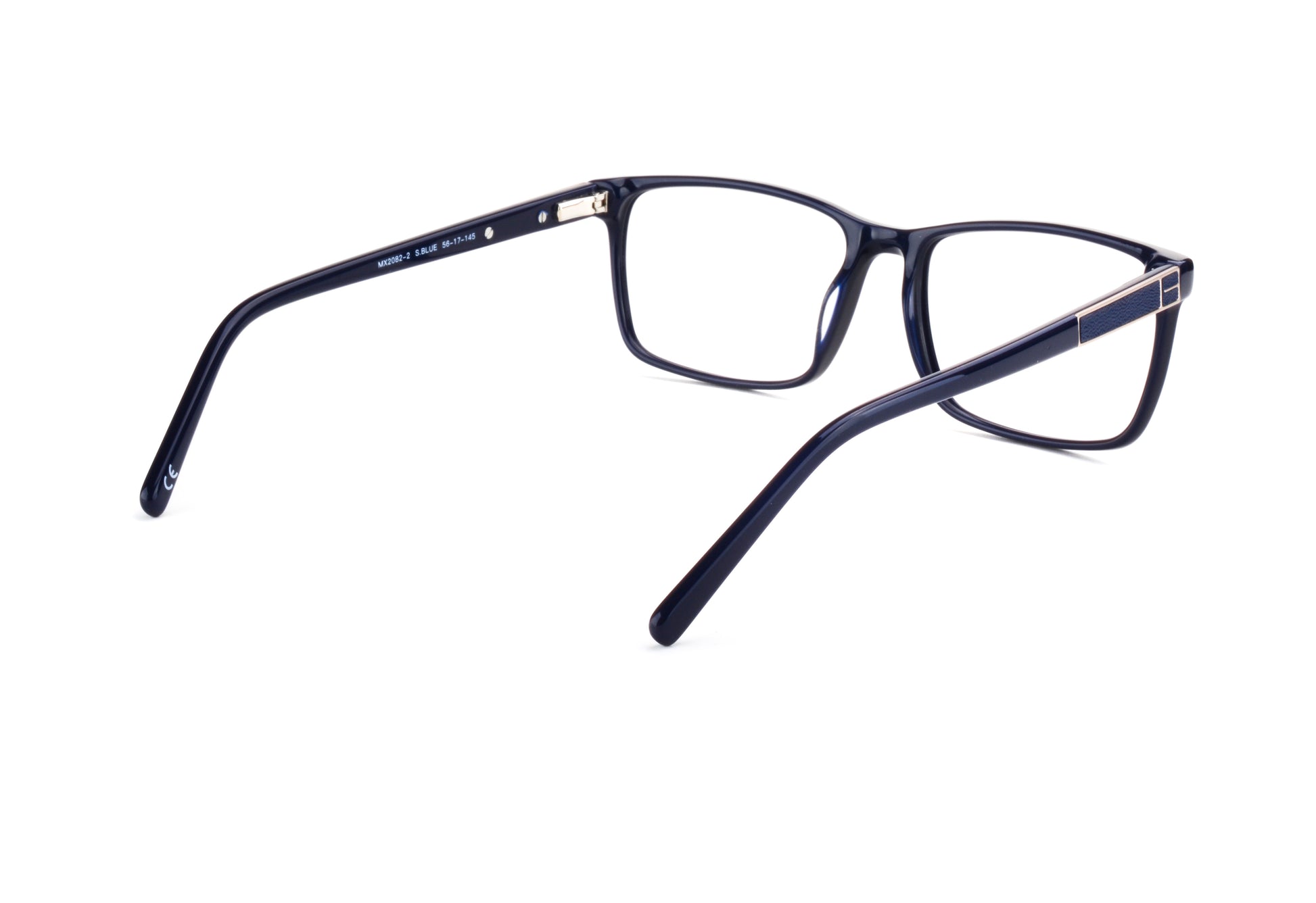 MX2082-2 | Men | Shiny Blue | Acetate Glasses