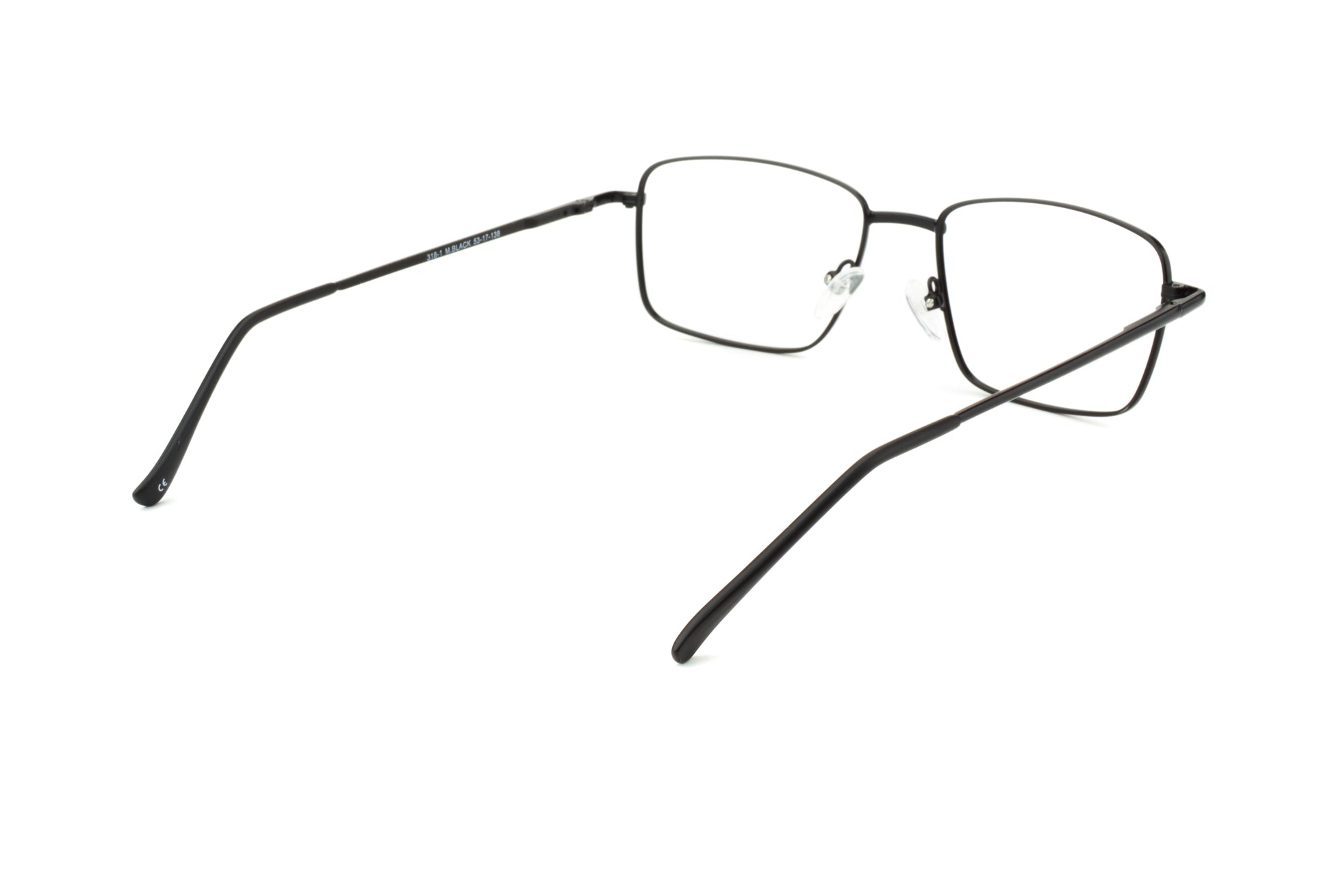 RA318-1 | Men | Matte Black | Metal Glasses