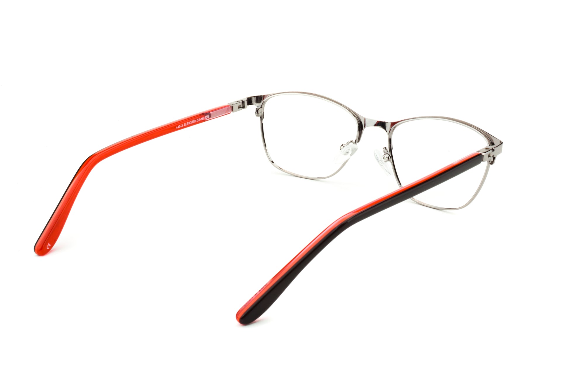 RA440-3 | Women | Shiny Silver | Metal Glasses