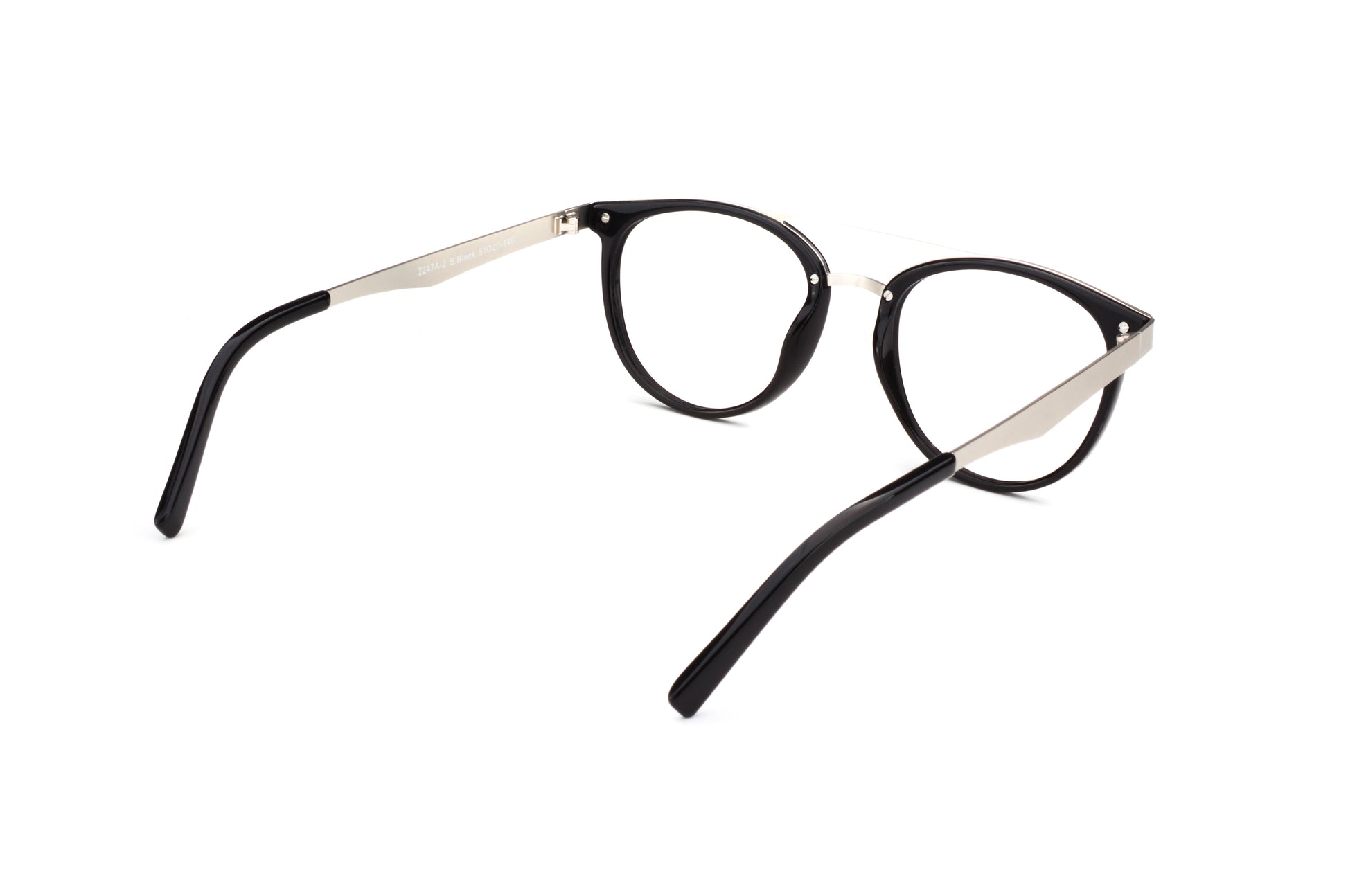 MX2247A-2 | Unisex | Shiny Black | Acetate Glasses