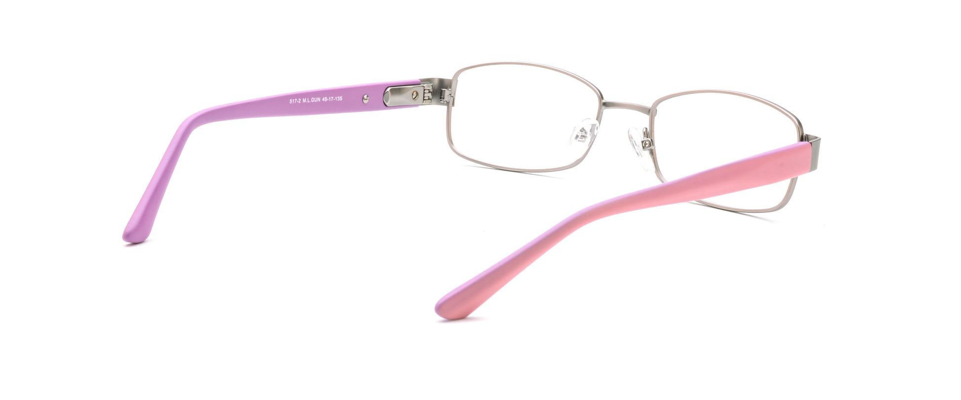 RA517-2 | Women | Matte Gun | Metal Glasses