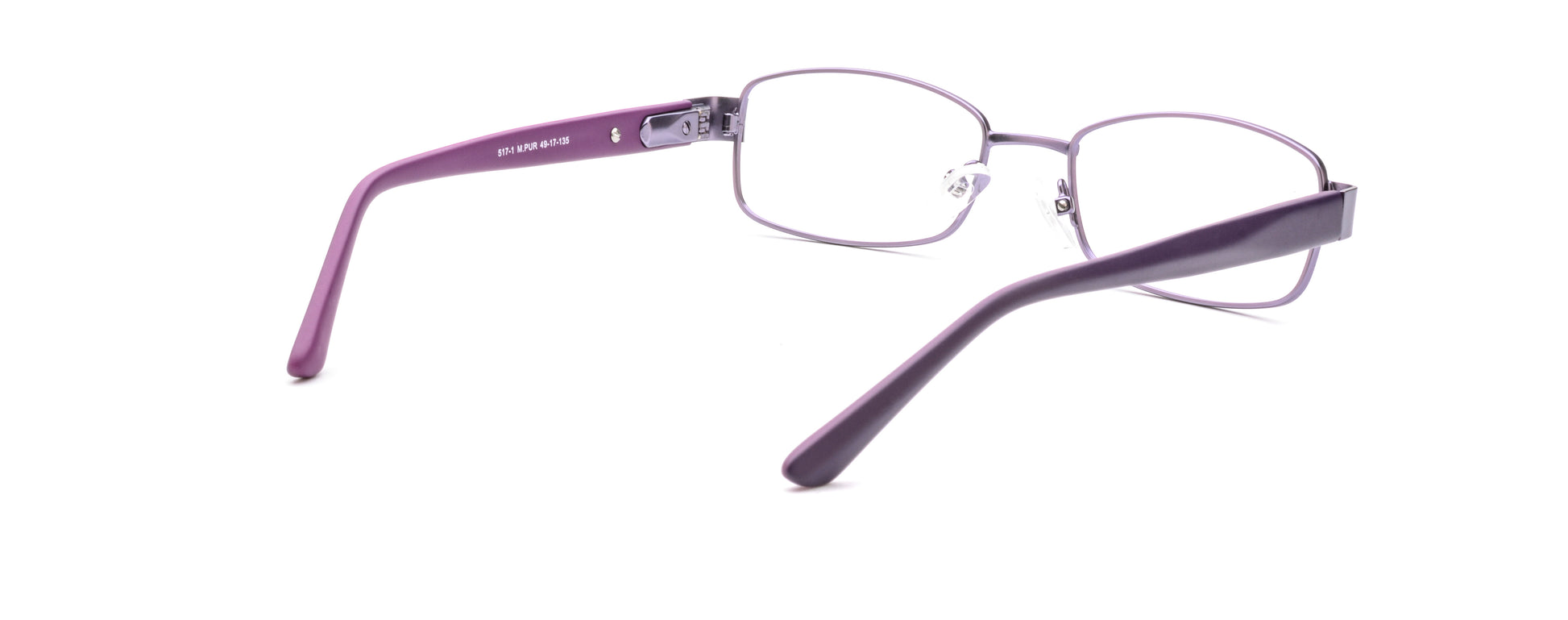RA517-1 | Women | Matte Purple | Metal Glasses