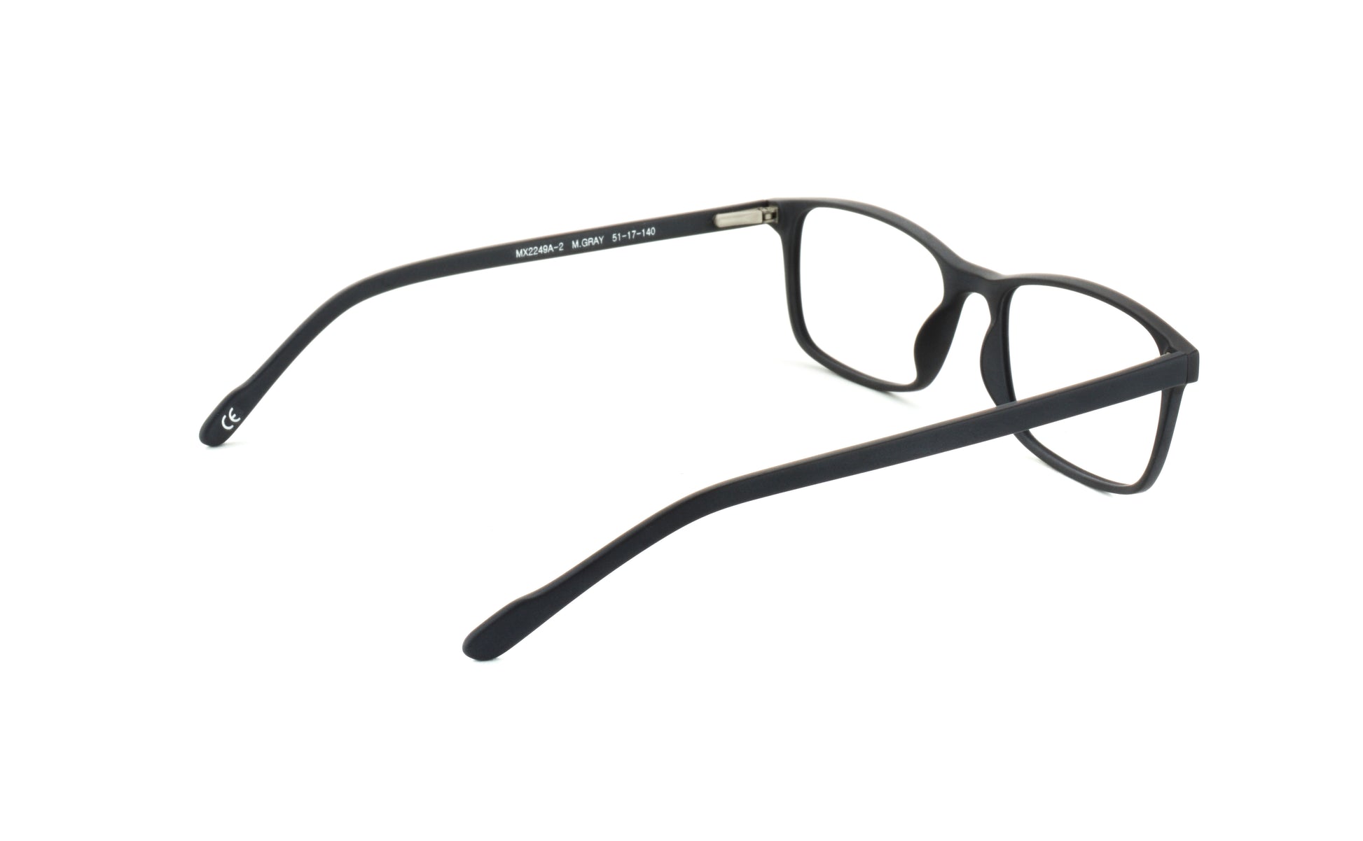 MX2249A-2 | Unisex | Matte Gray | Acetate Glasses