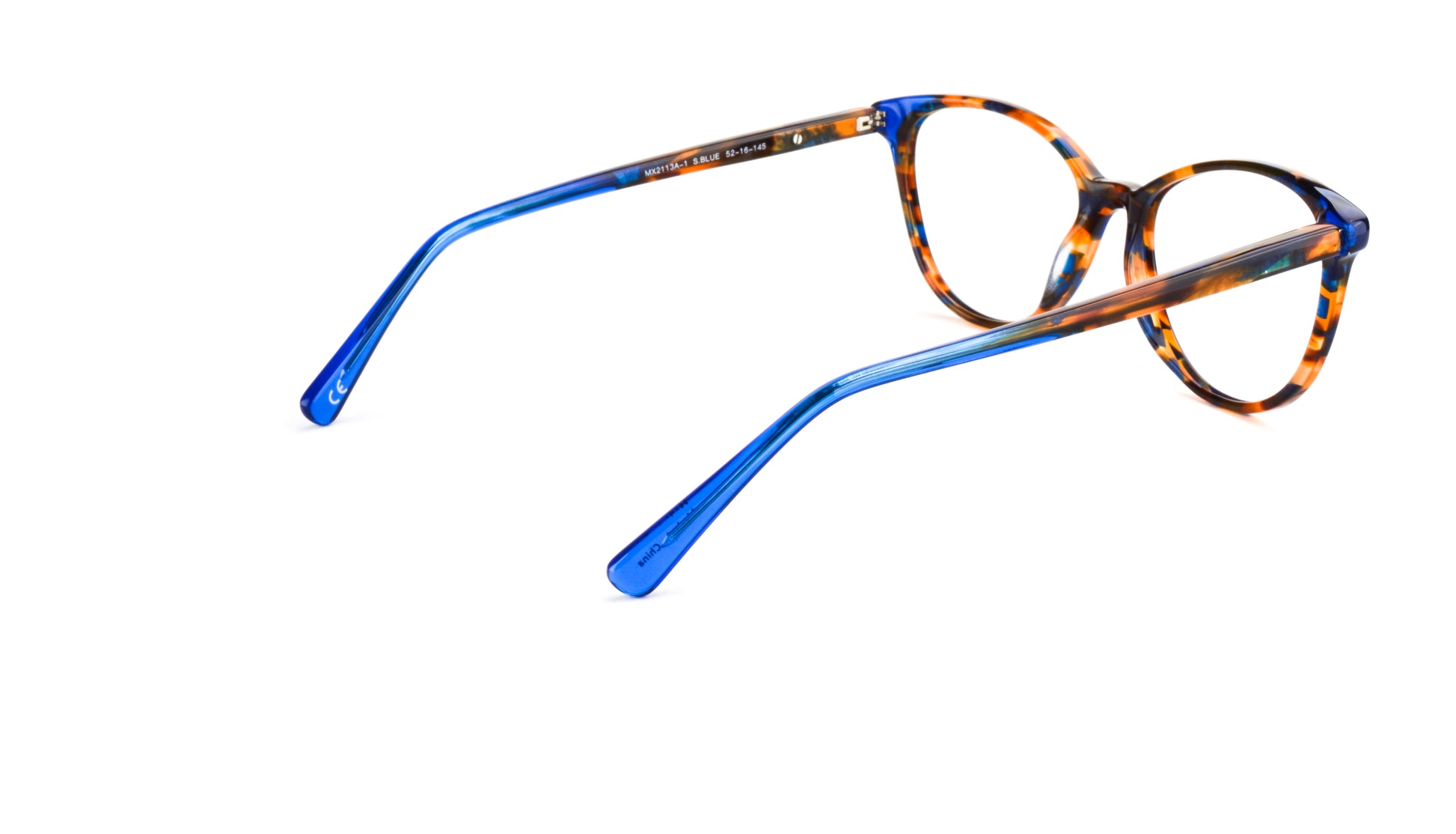 MX2113A-1 | Women | Shiny Blue | Acetate Glasses