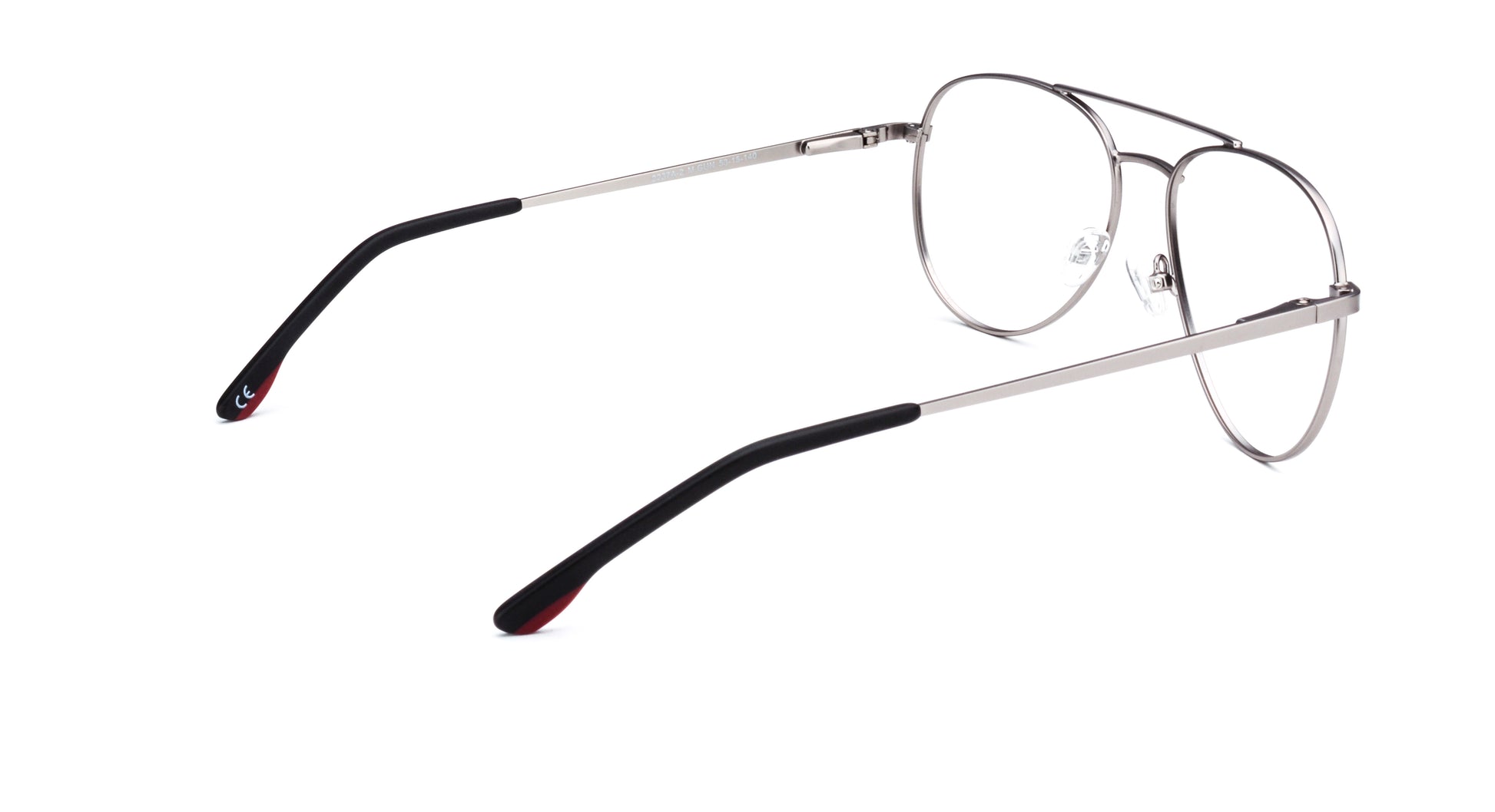 MX2237A-2 | Unisex | Matte Gun | Metal Glasses