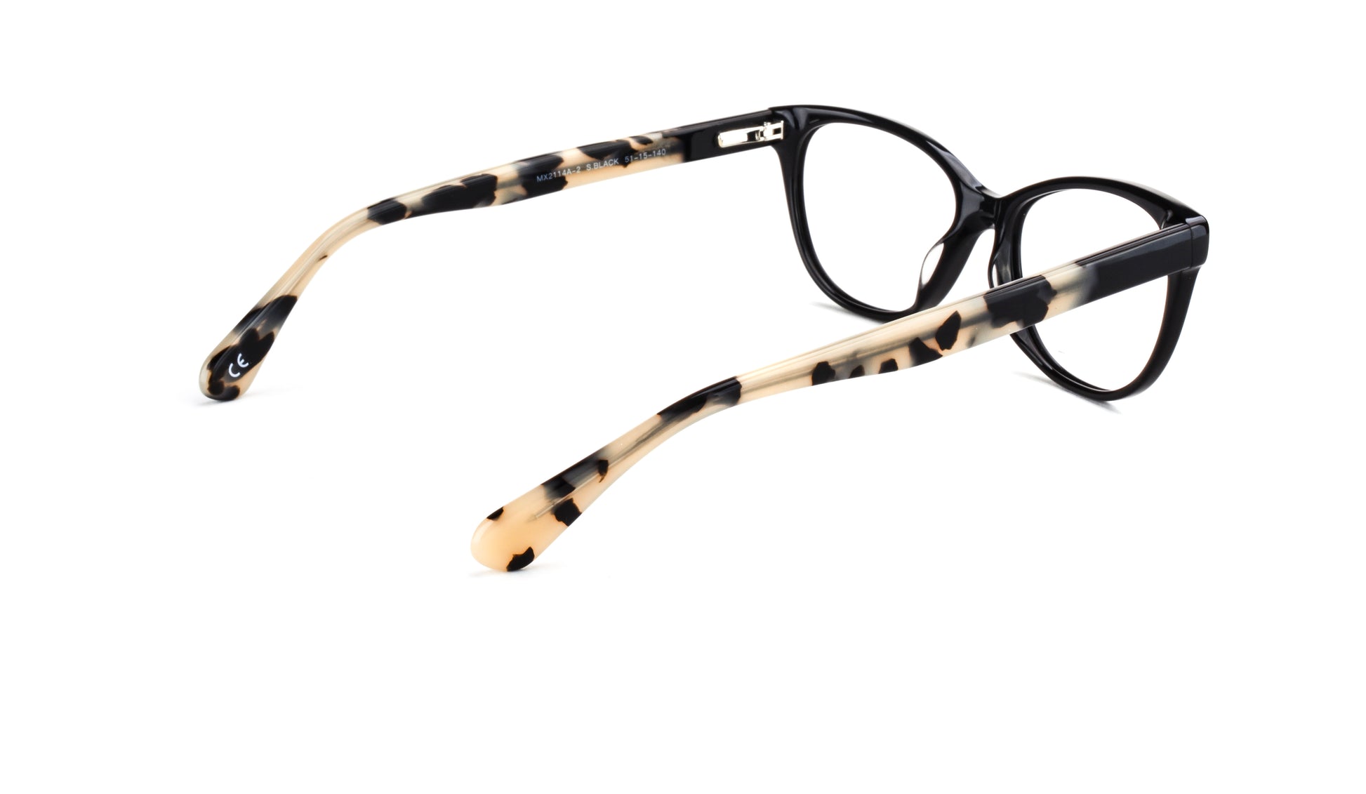 MX2114A-2 | Women | Shiny Black | Acetate Glasses