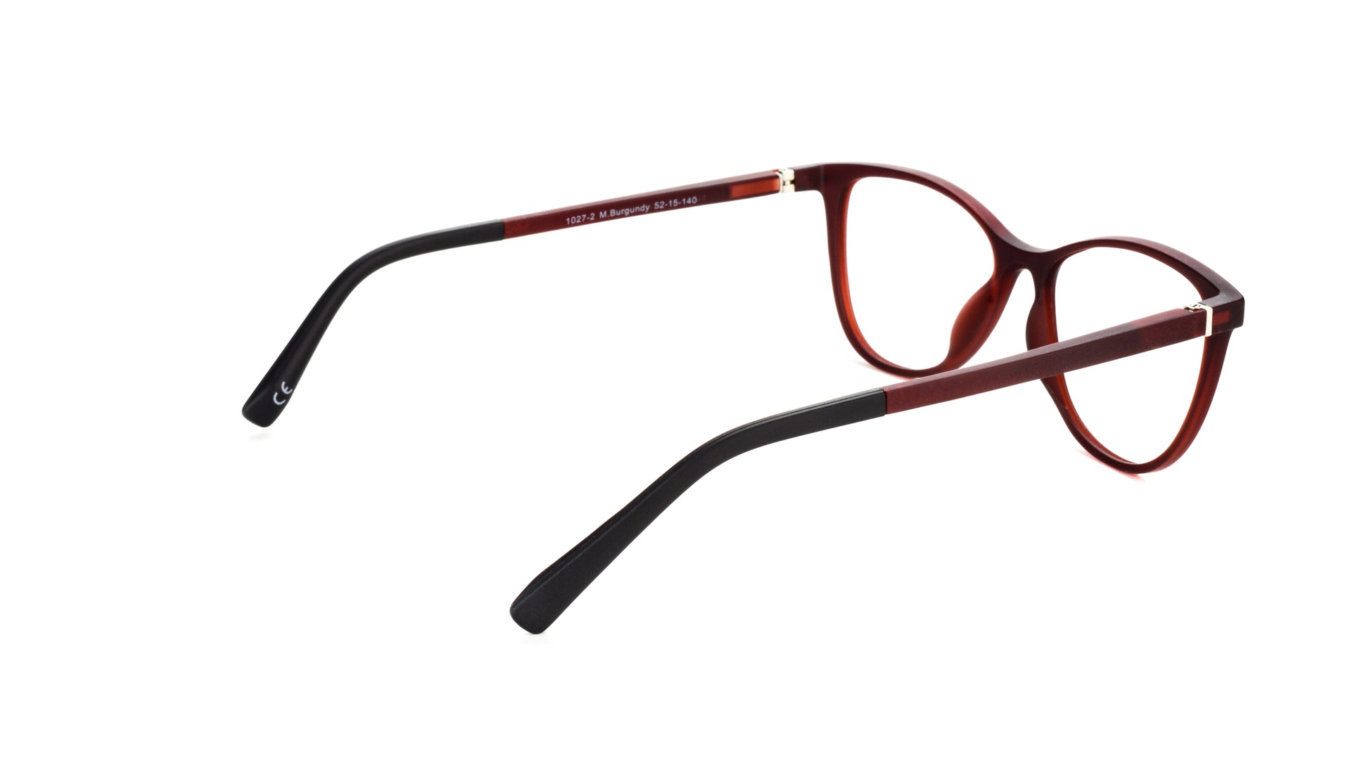 MX1027-2 | CLIP-ON | Burgundy | TR-90