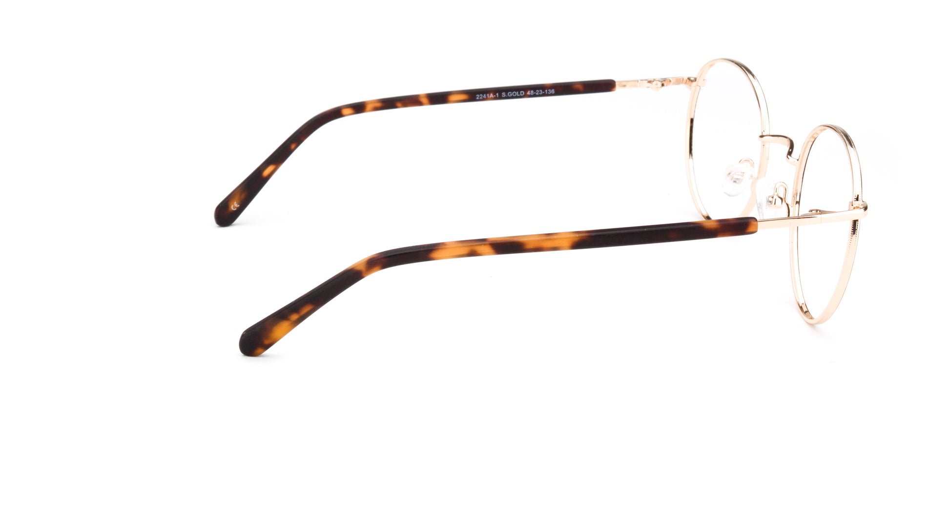 MX2241A-1 | Unisex | Shiny Gold | Metal Glasses