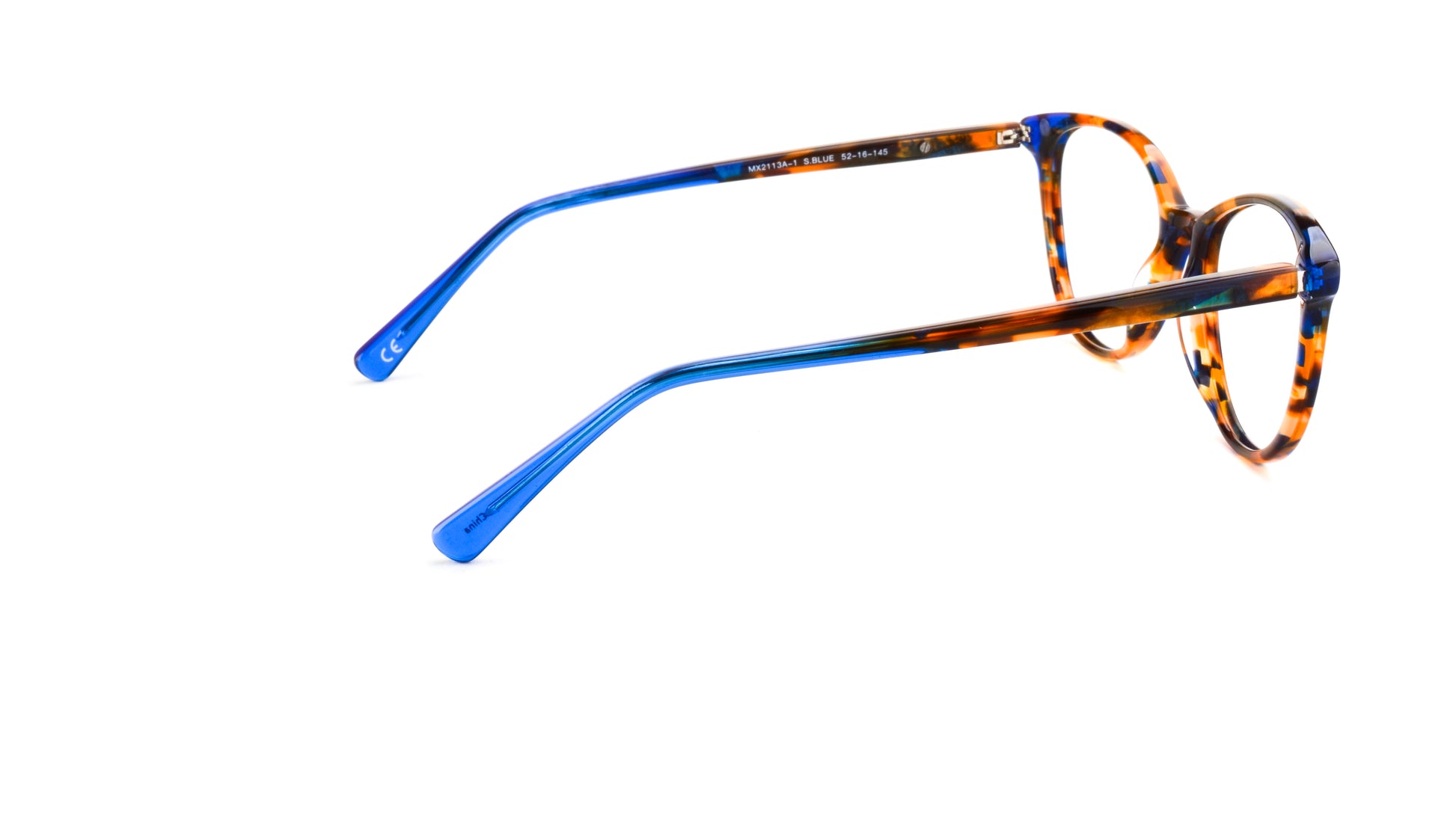 MX2113A-1 | Women | Shiny Blue | Acetate Glasses