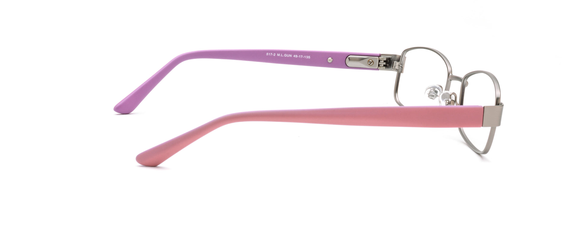 RA517-2 | Women | Matte Gun | Metal Glasses