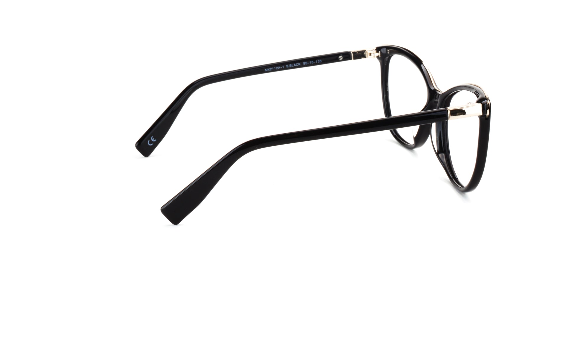 MX2112A-1 | Women | Shiny Black | Acetate Glasses