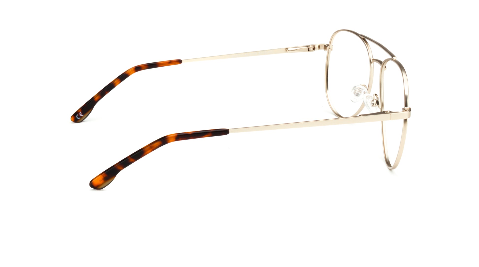MX2237A-1 | Unisex | Matte Gold | Metal Glasses