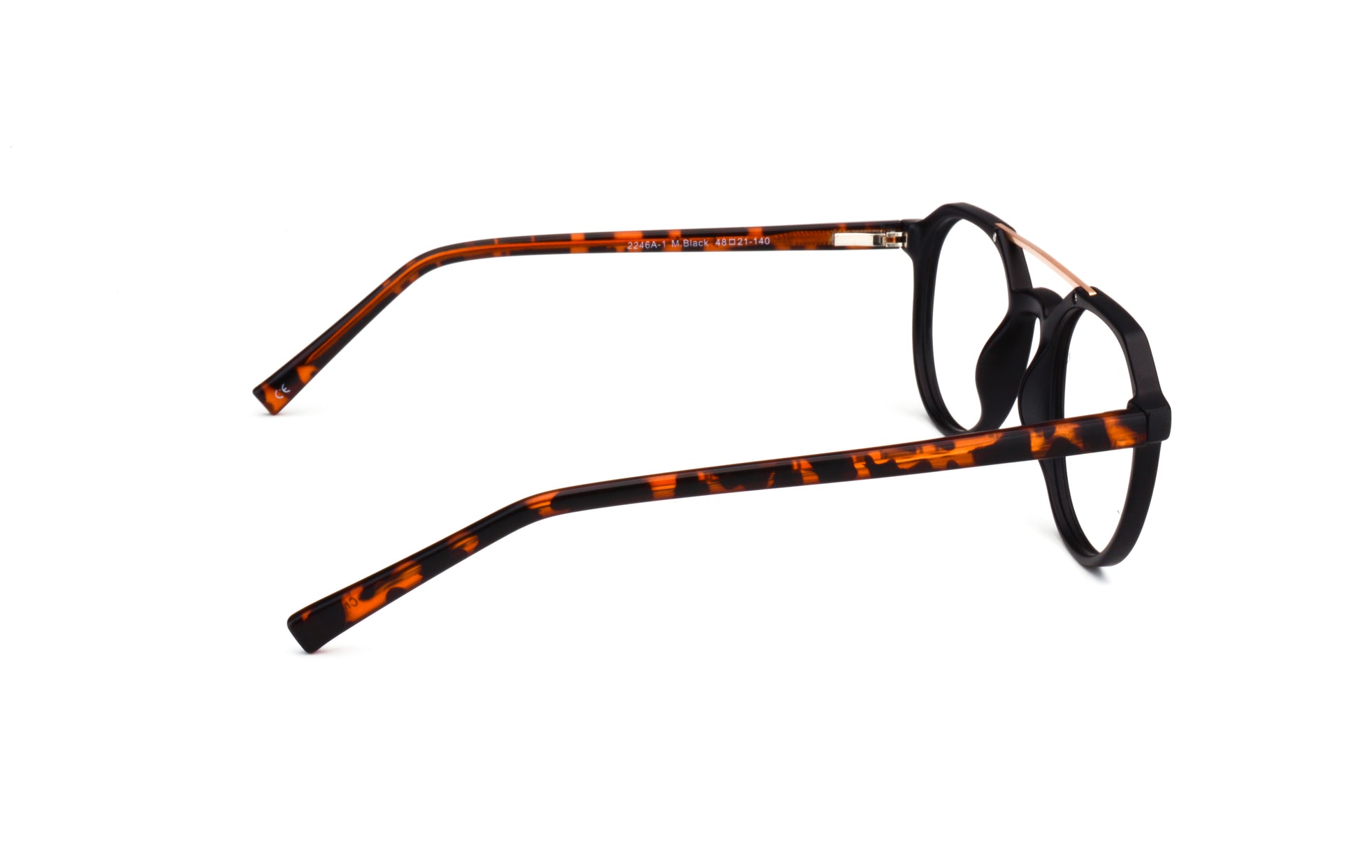 MX2246A-1 | Unisex | Matte Black | Acetate Glasses
