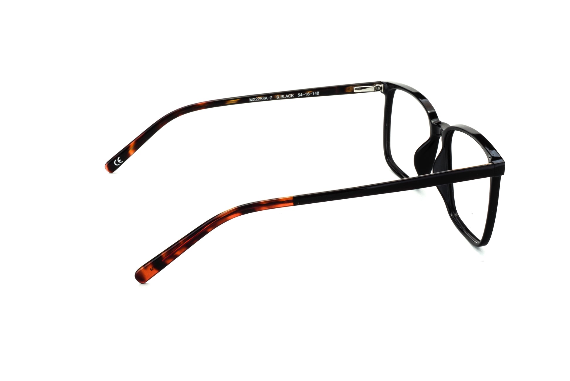 MX2253A-2 | Unisex | Shiny Black | Acetate Glasses
