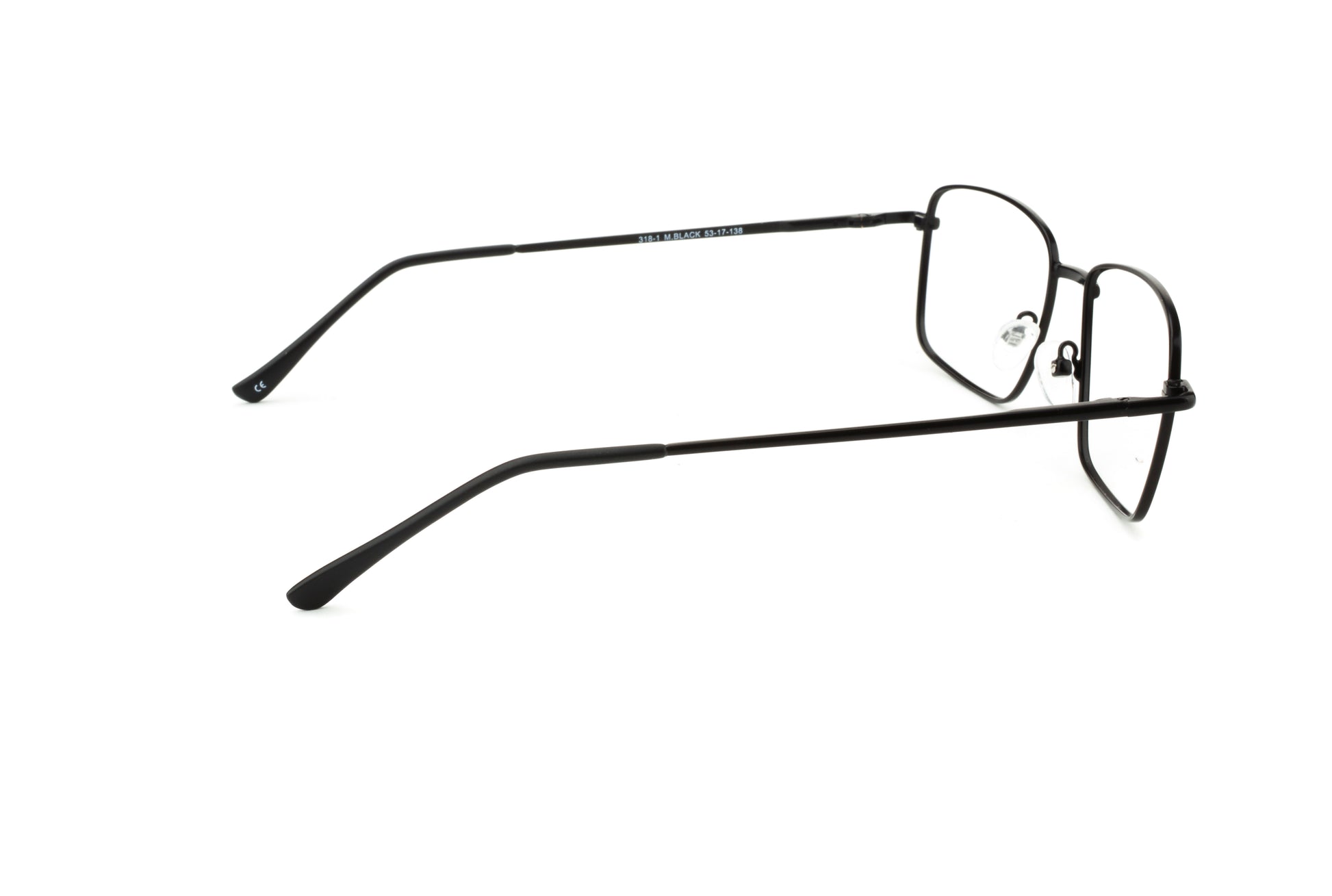 RA318-1 | Men | Matte Black | Metal Glasses