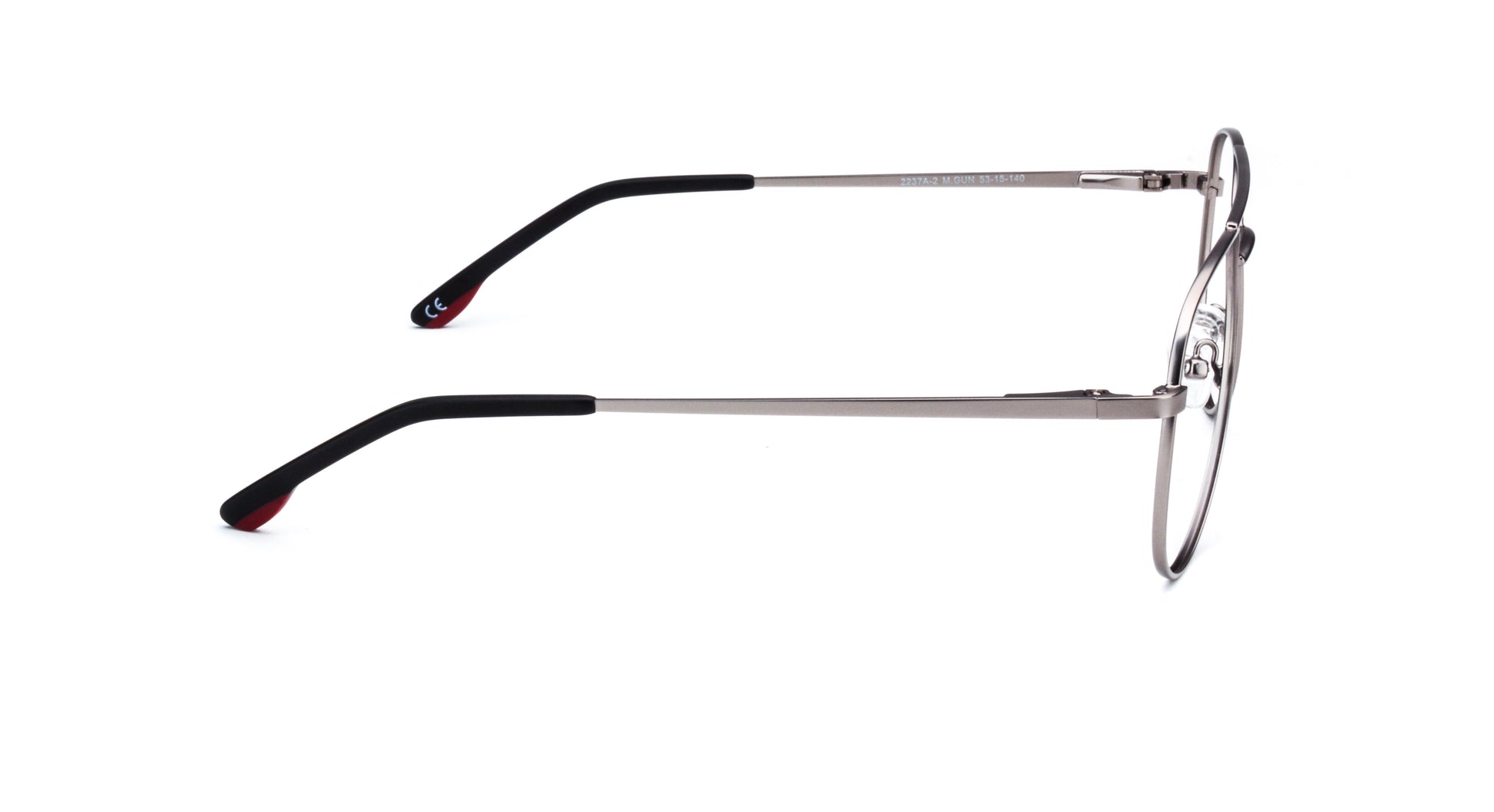 MX2237A-2 | Unisex | Matte Gun | Metal Glasses