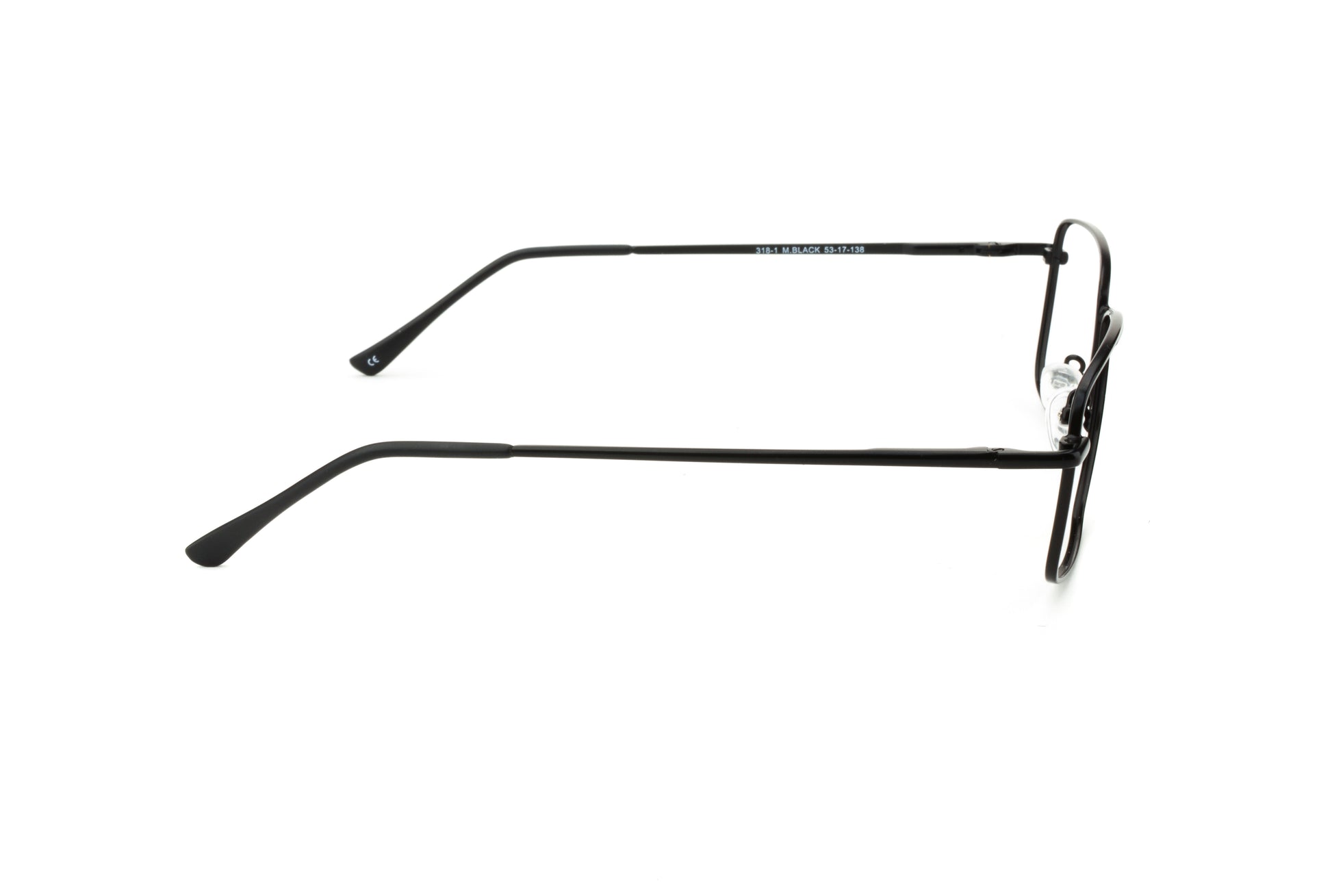 RA318-1 | Men | Matte Black | Metal Glasses